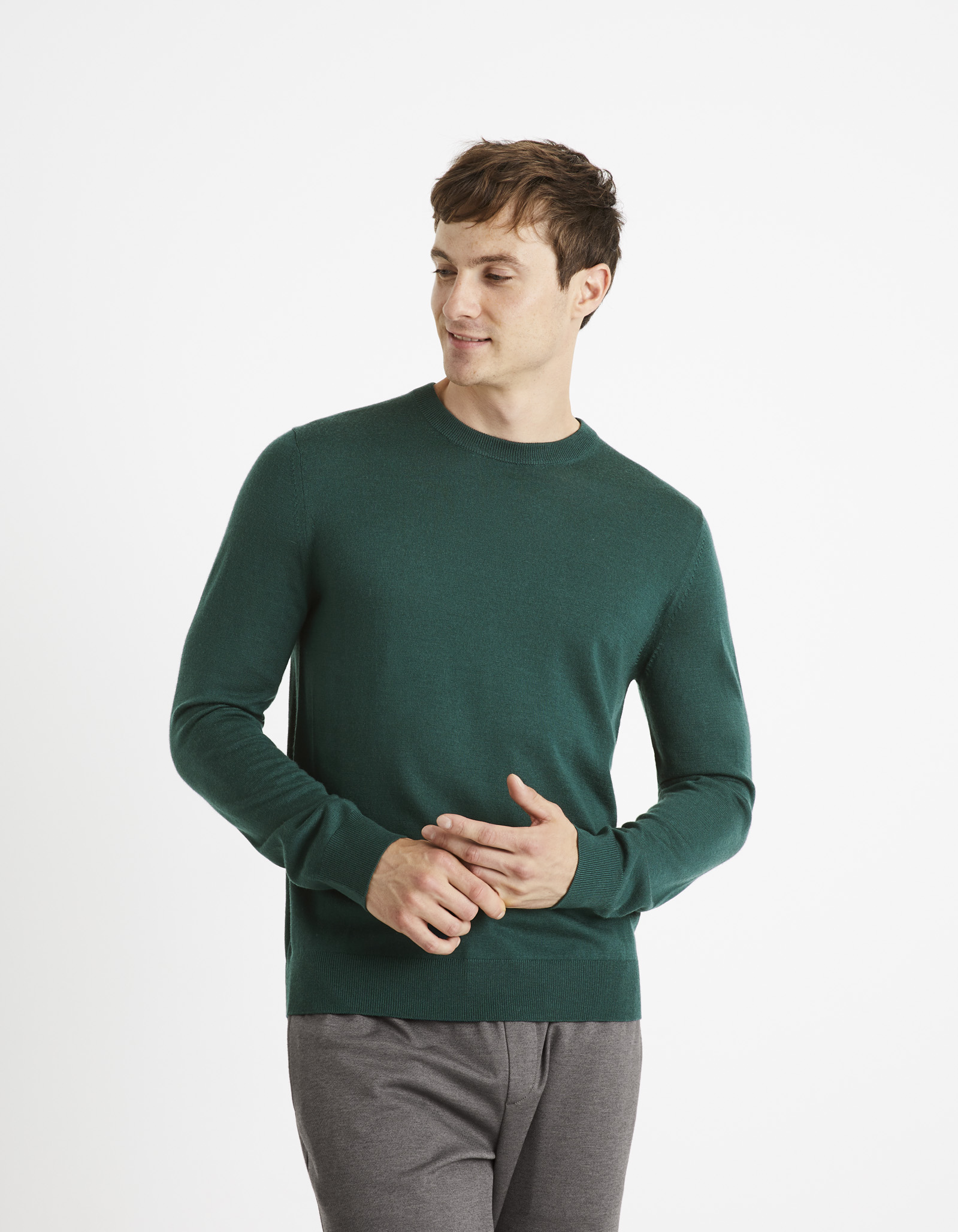 Celio Wool sweater Semerirond - Men
