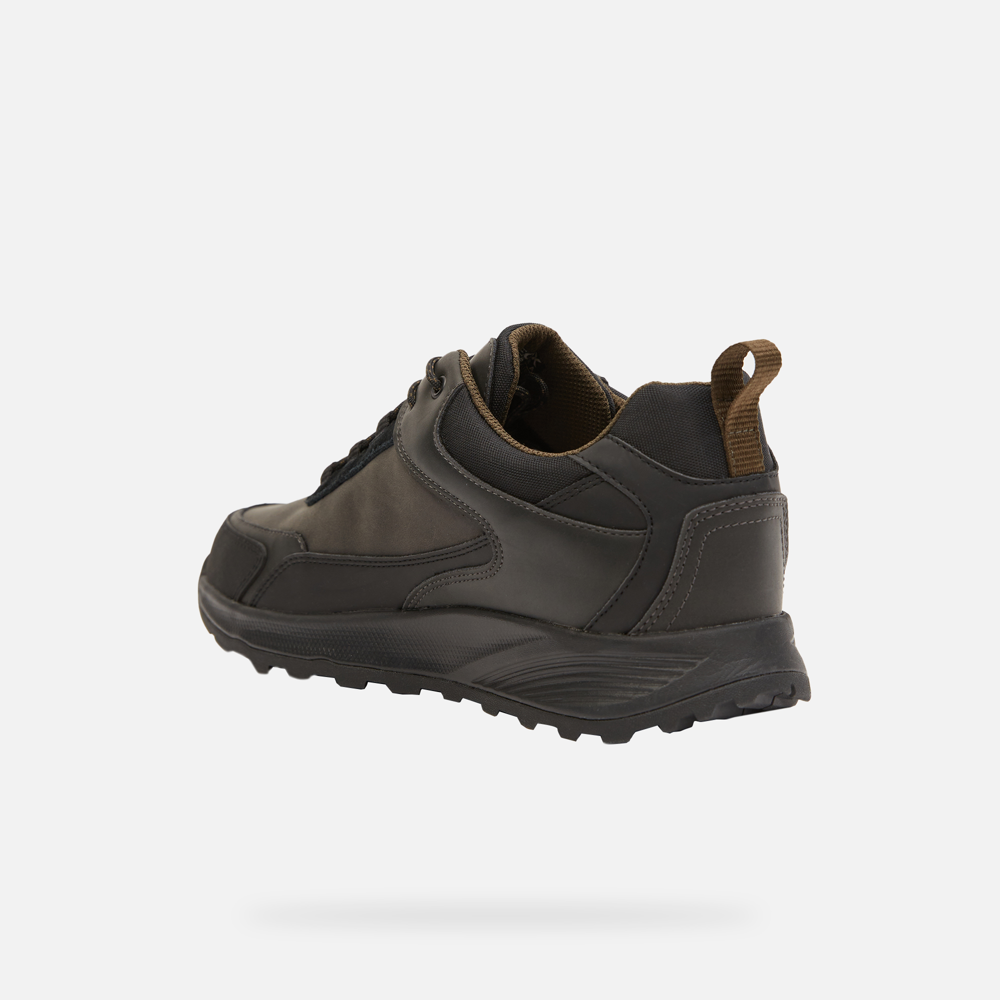 Dark brown men's sneakers Geox Terrestre B Abx - Men's