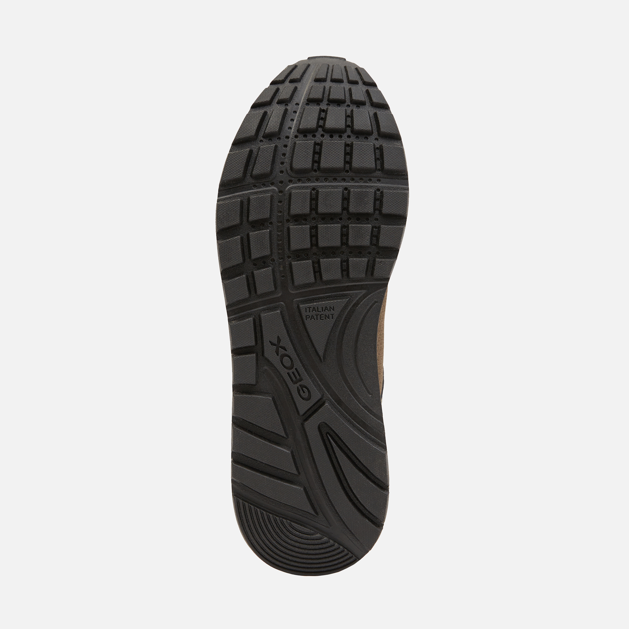 Khaki men's sneakers Geox Partenio - Men's