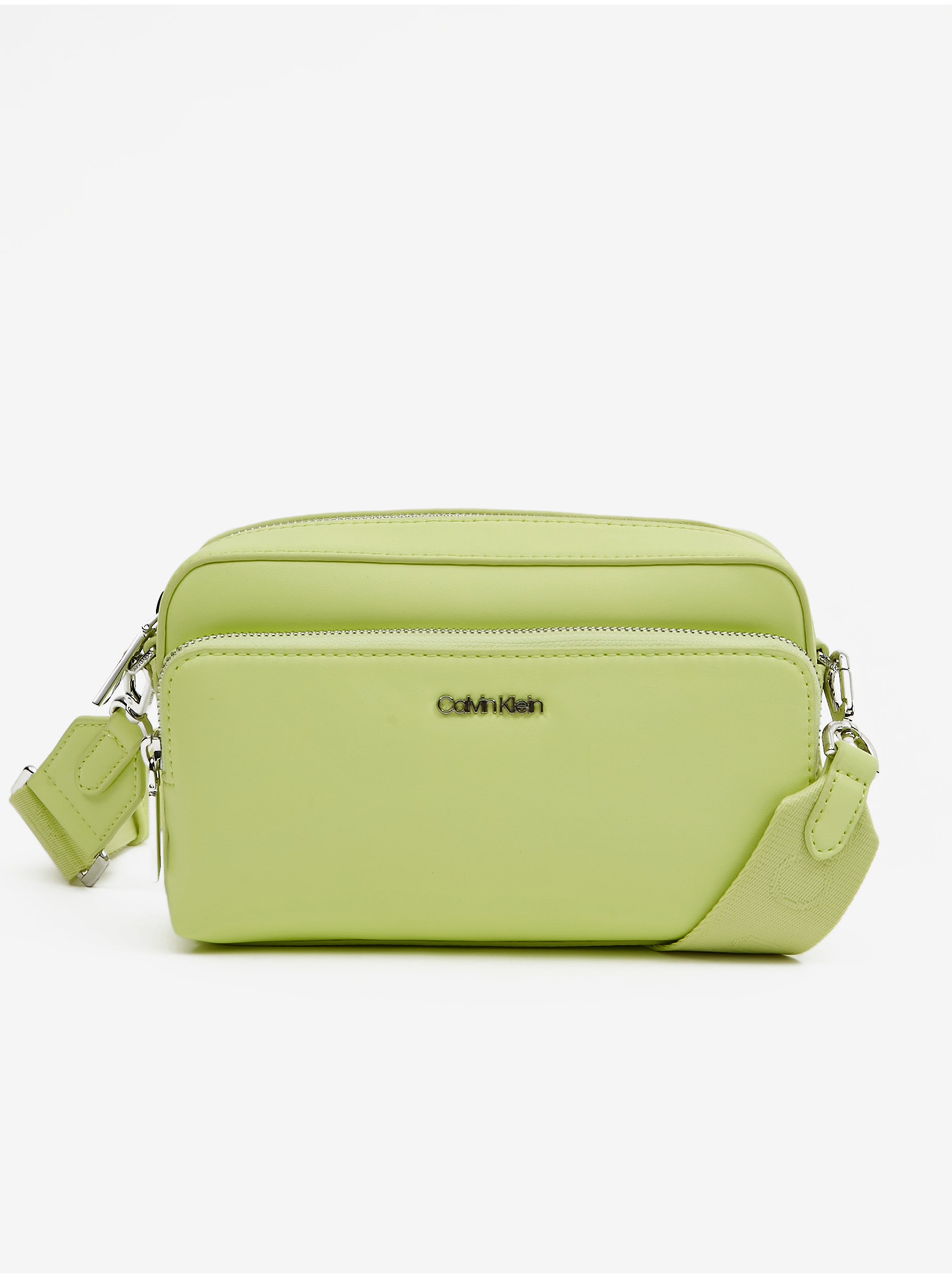 Light Green Womens Crossbody Handbag Calvin Klein Must Camera Bag - Women