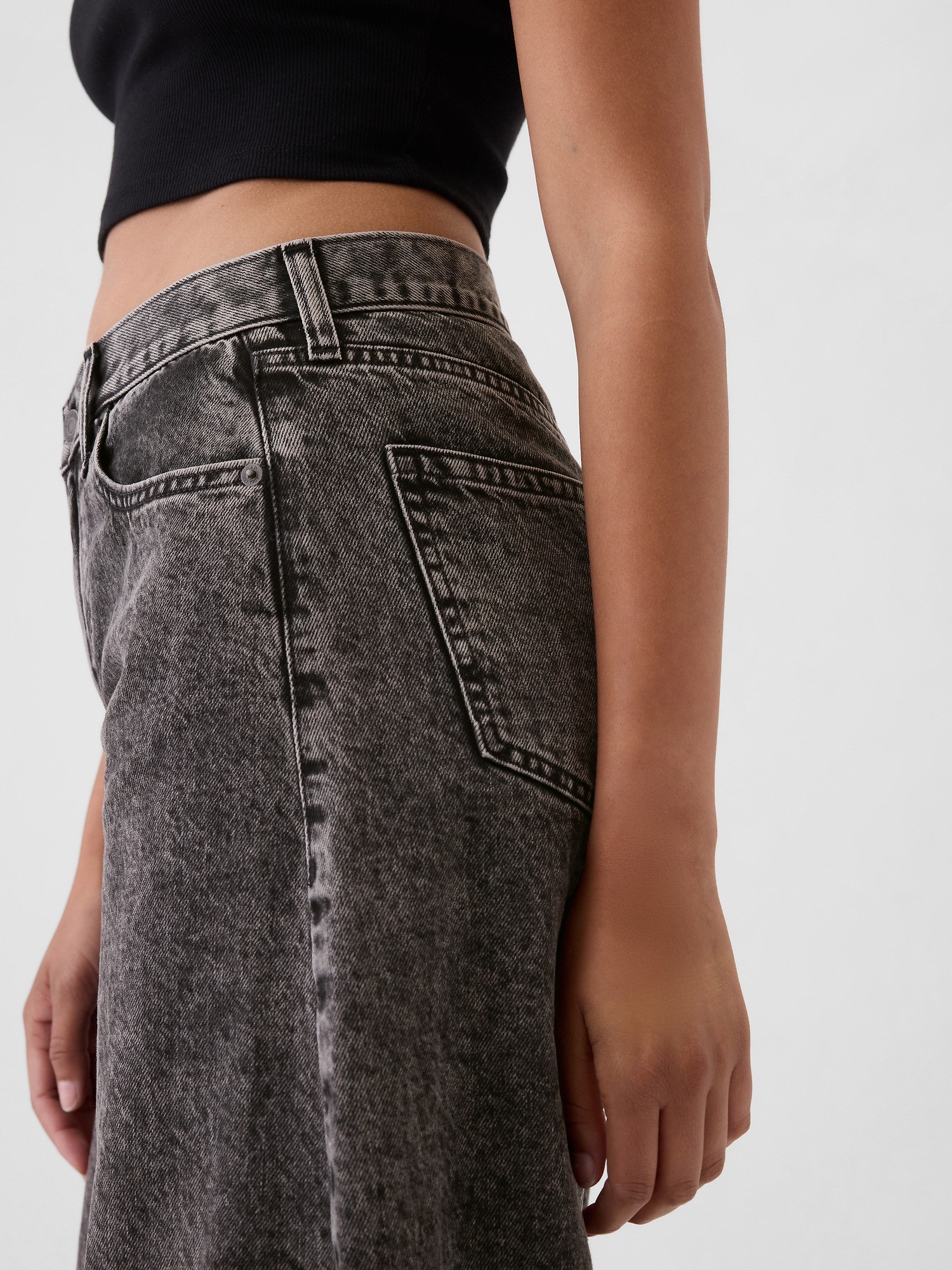 GAP Jeans Mid Rise Horseshoe - Women's