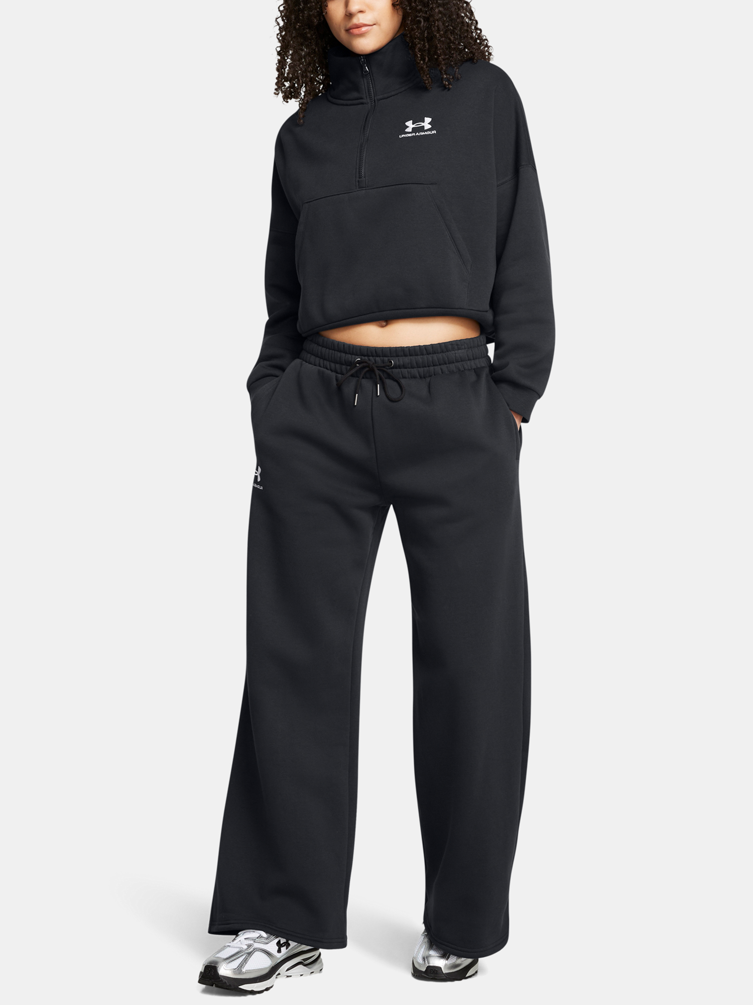 Women&#039;s sweatshirt Under Armour UA Icon Fleece OS HZ - Women&#039;s