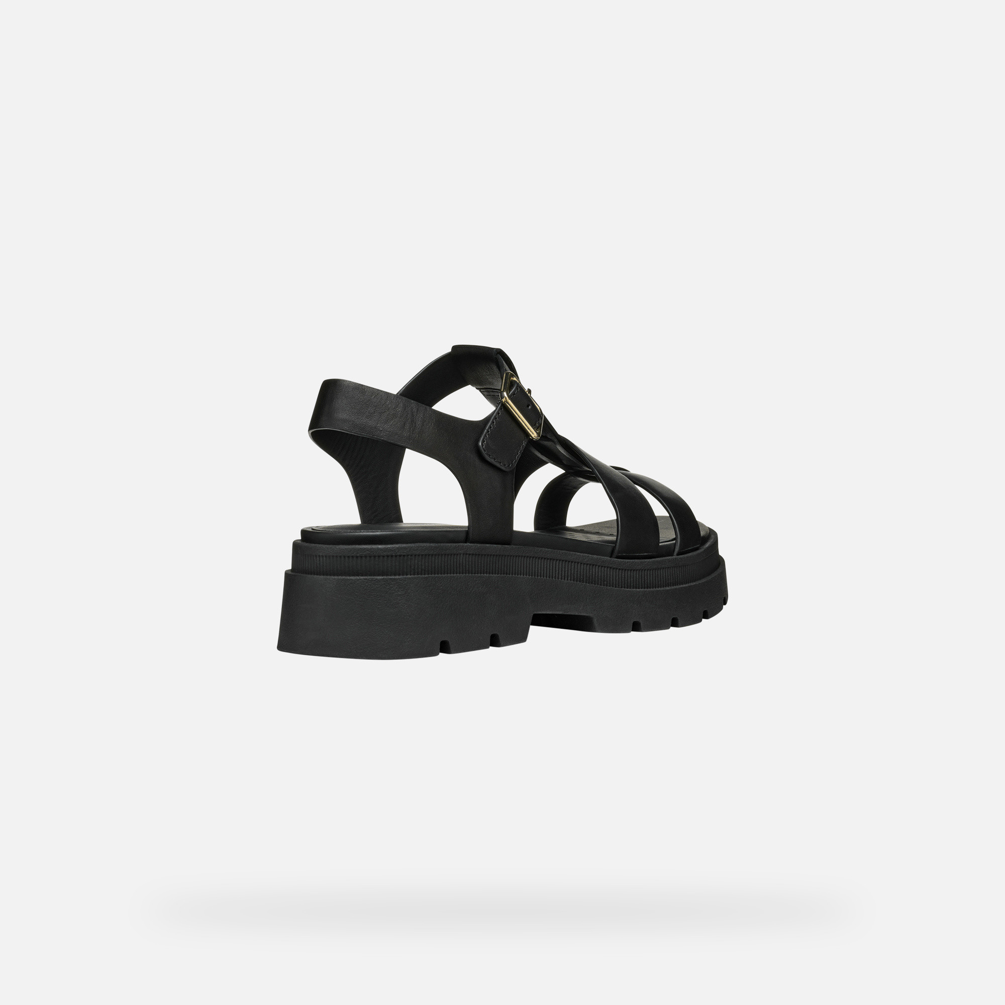 Black women's sandals Geox Adacter S - Women's