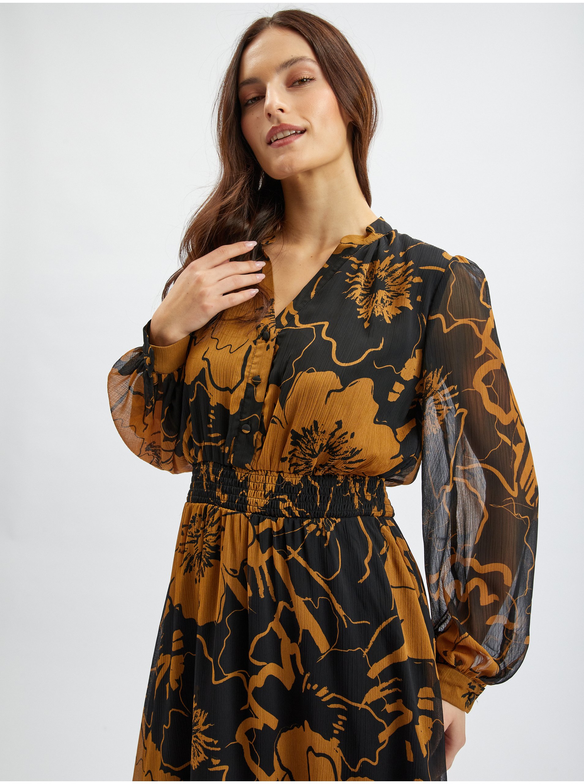 Rochii casual pentru femei ORSAY - negru, maro