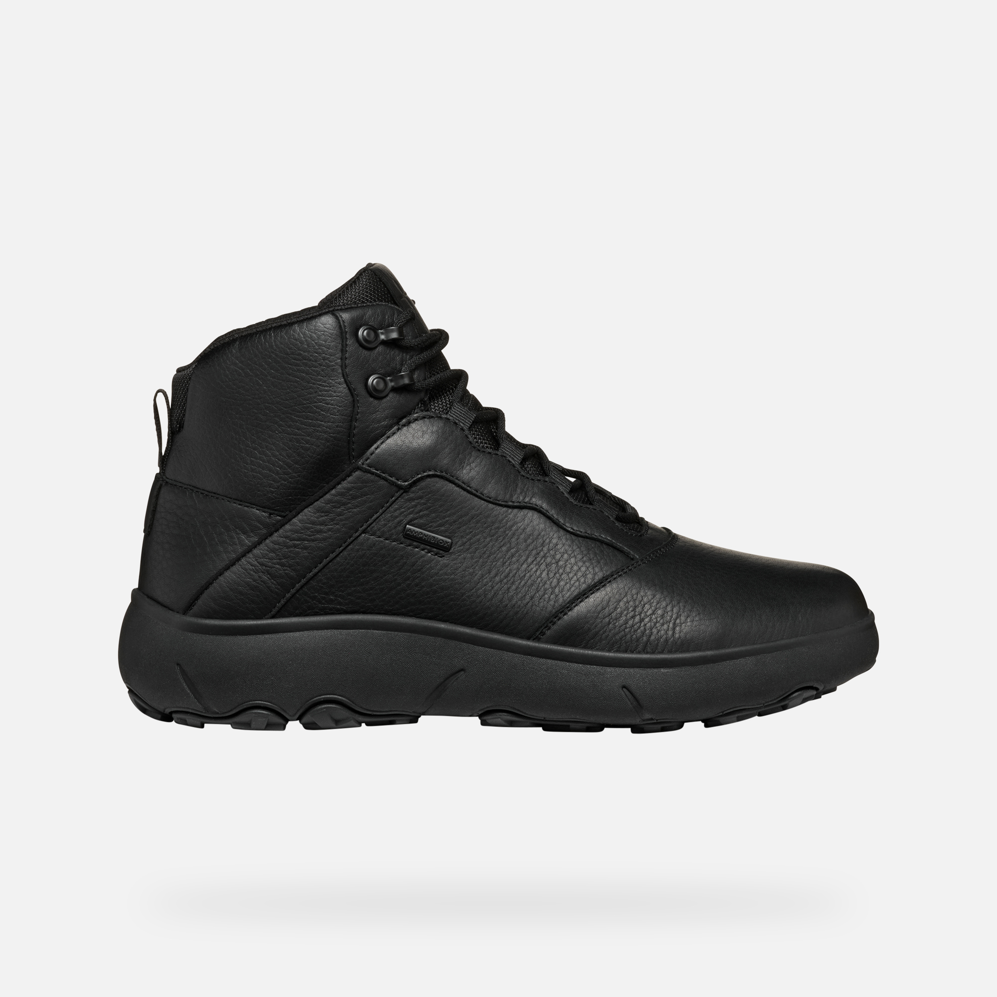 Black Men's Ankle Boots Geox Nebula + Grip AB - Men