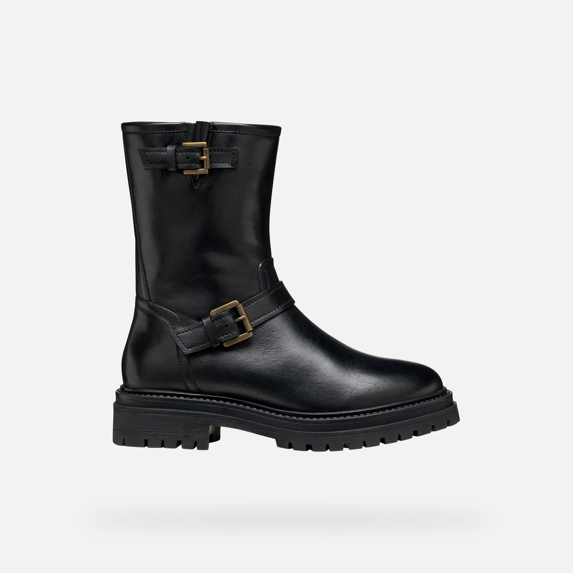 Black women's ankle boots Geox Iridea - Women's