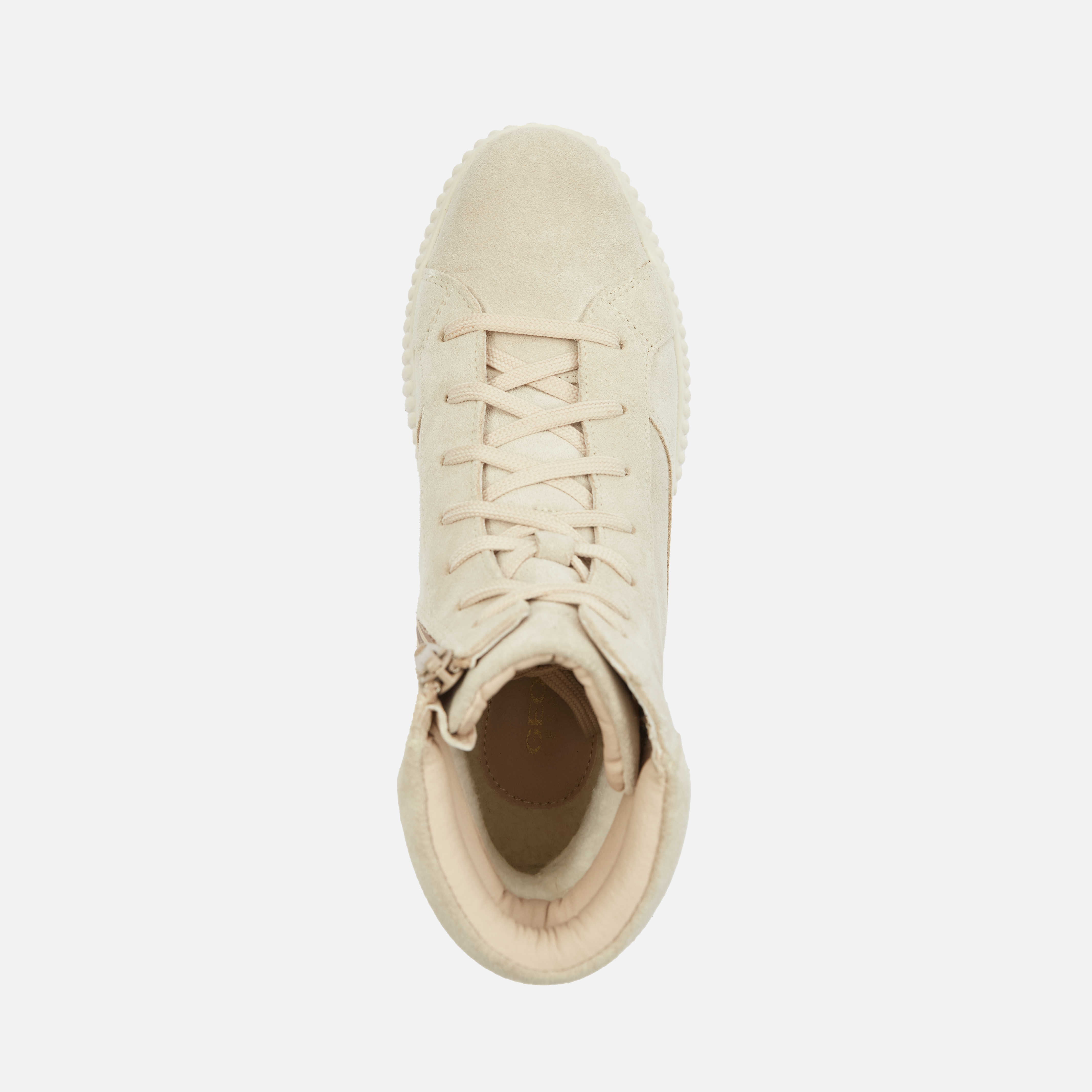 Beige women's ankle boots Geox Graisy - Women's