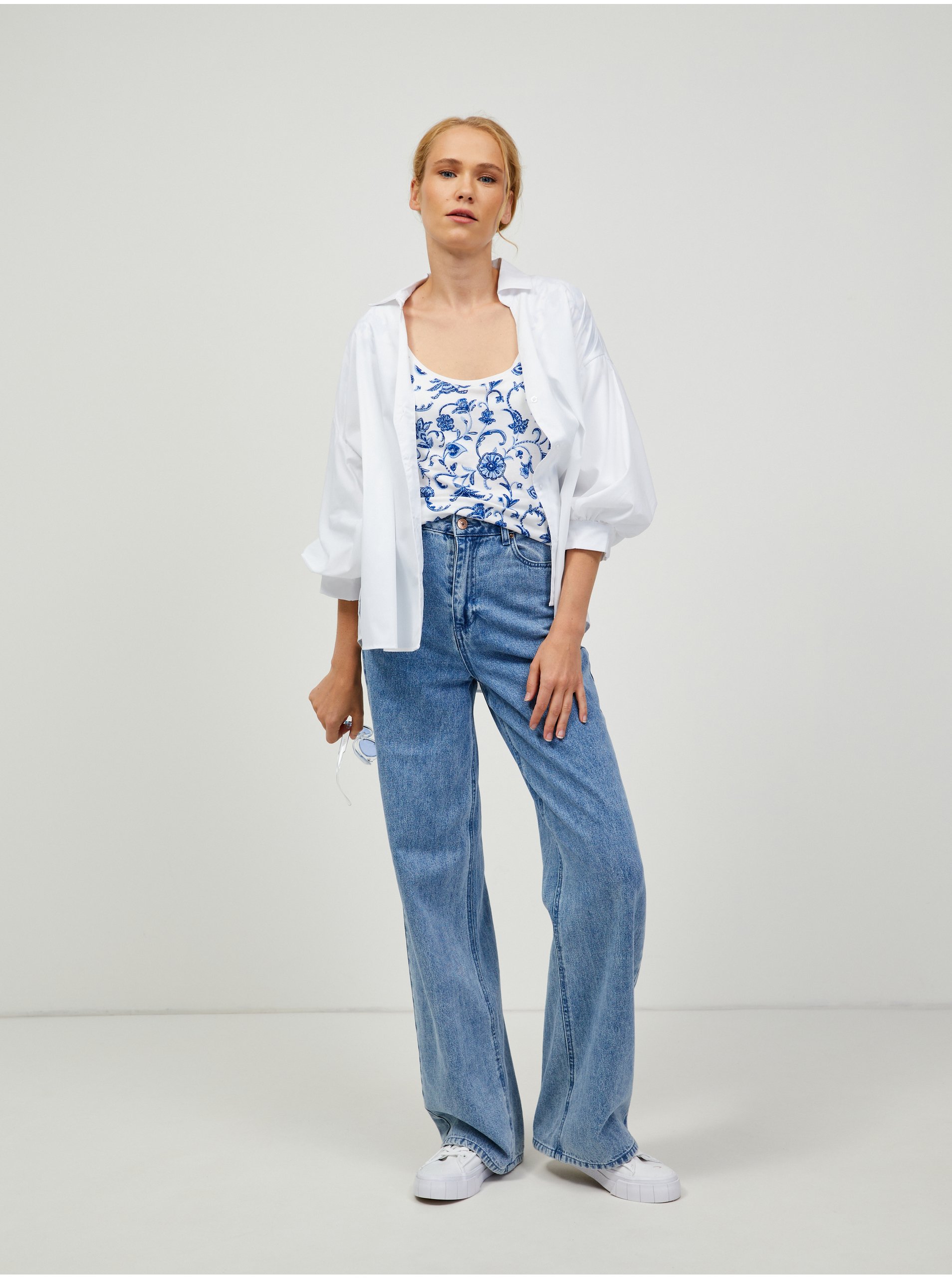 Tricouri pentru femei ORSAY - alb, albastru