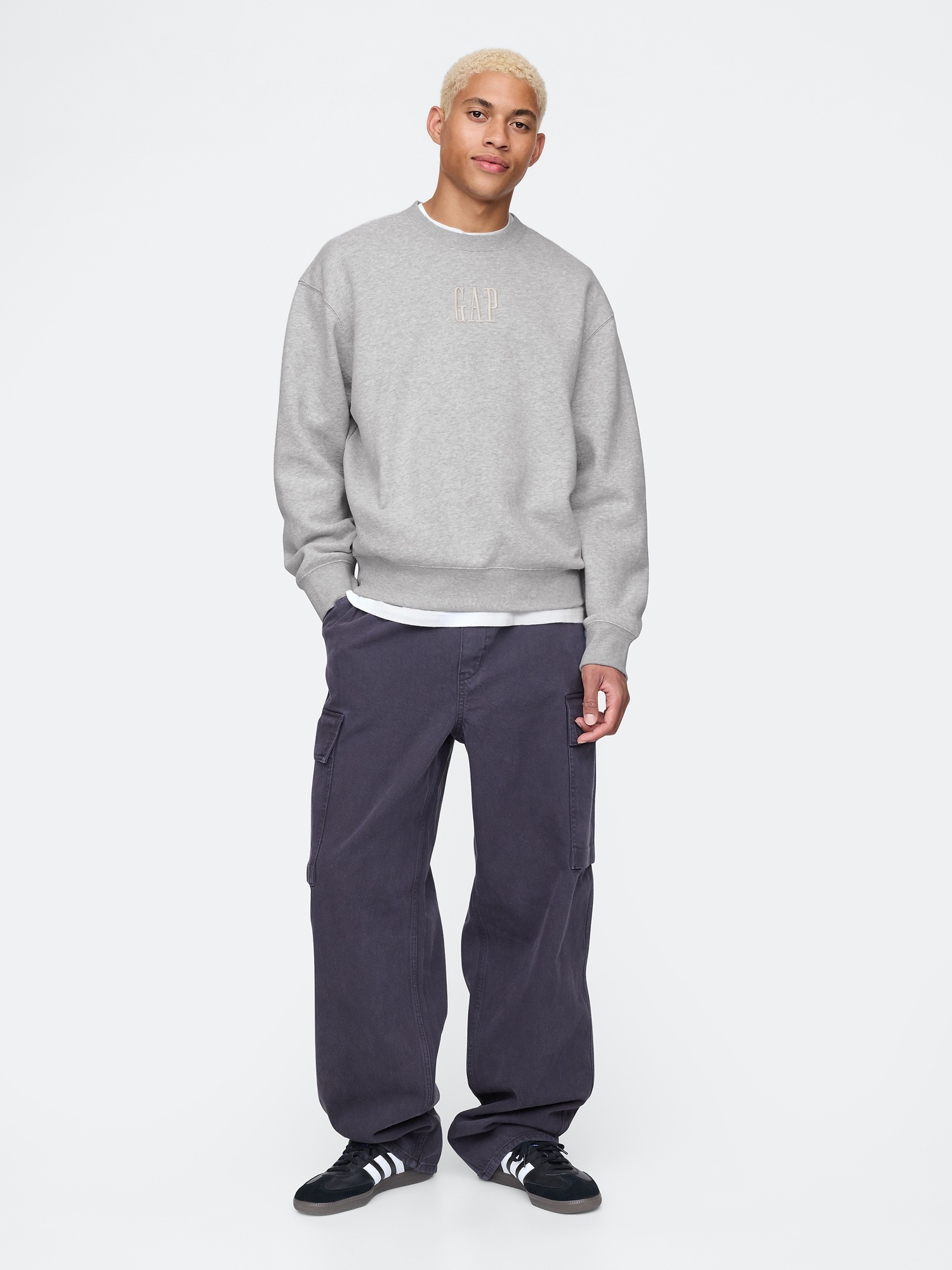 GAP Oversize sweatshirt with logo - Men&#039;s