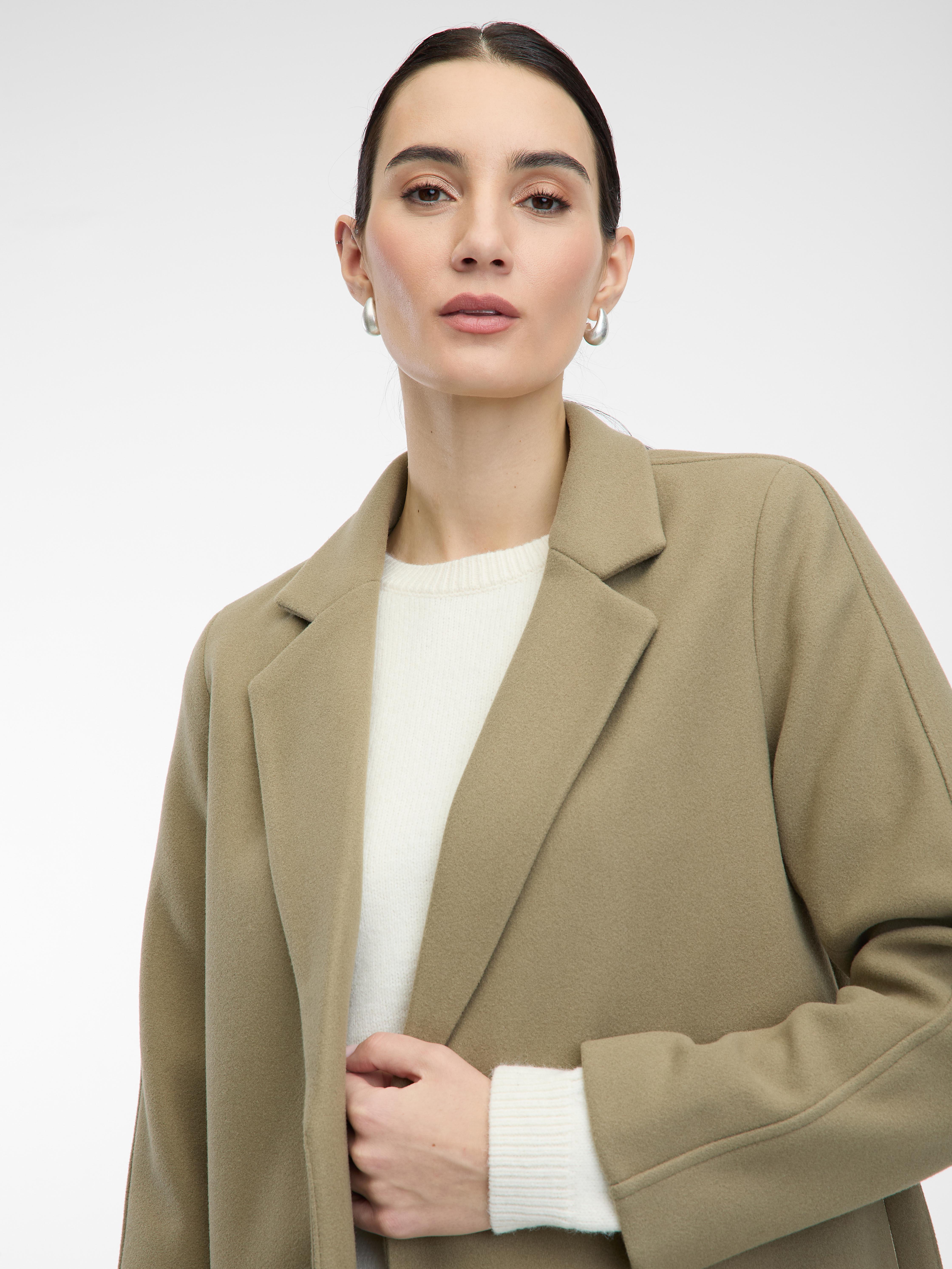Women's Khaki Coat ORSAY - Women's