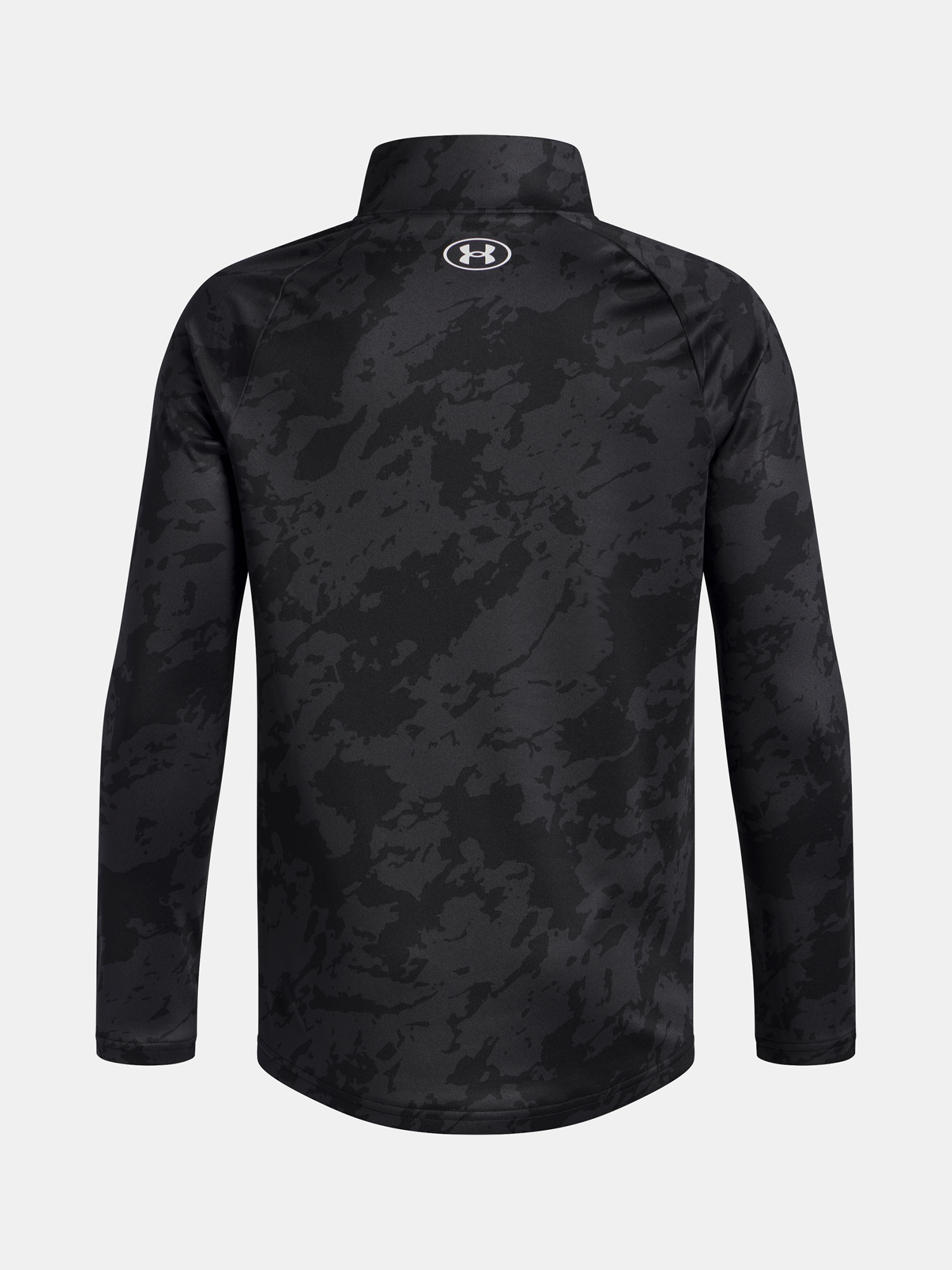 Boys' T-shirt Under Armour UA Tech 2.0 1/2 Zip-BLK - Boys