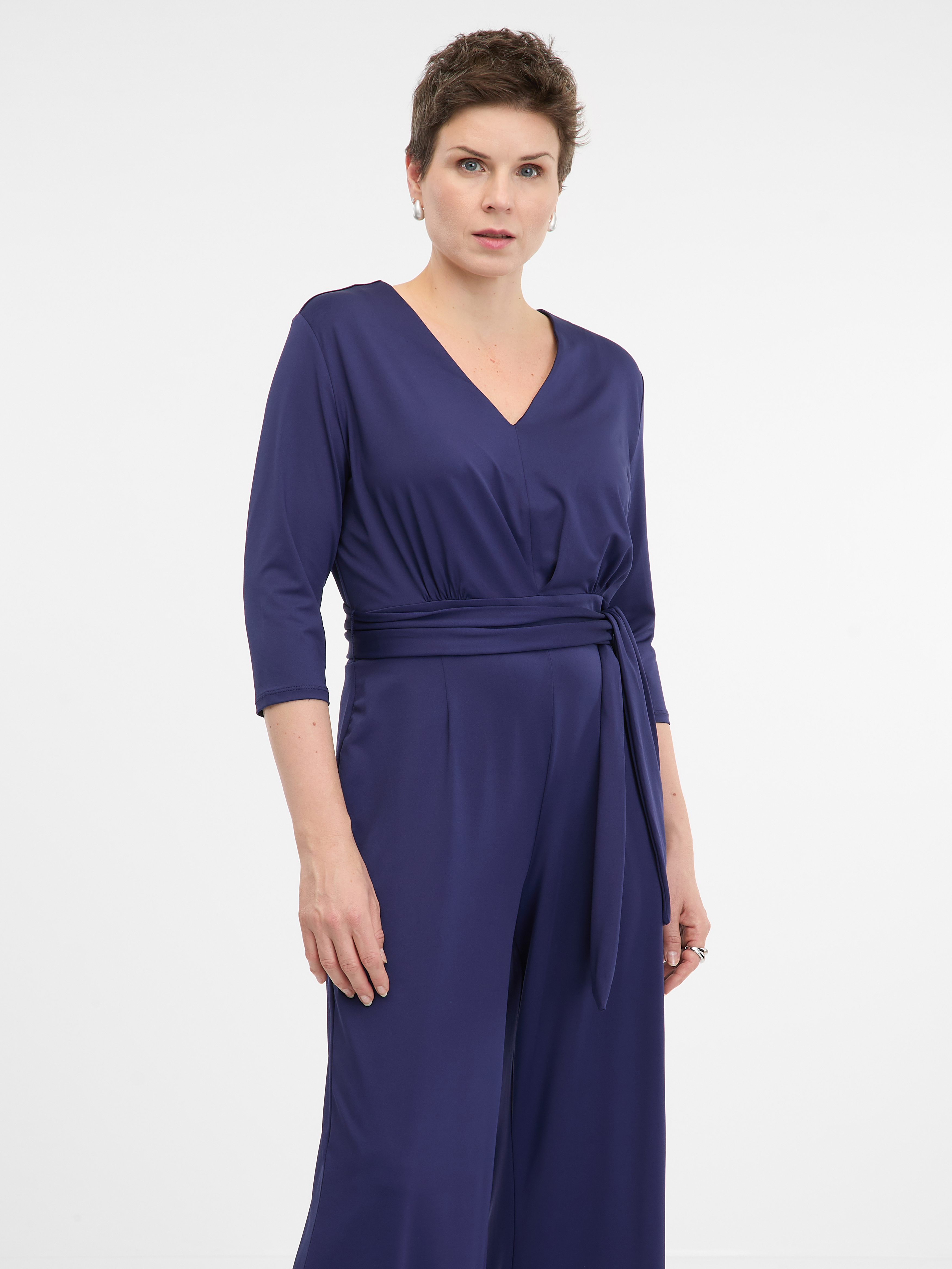 Dark blue women&#039;s jumpsuit ORSAY - Women&#039;s