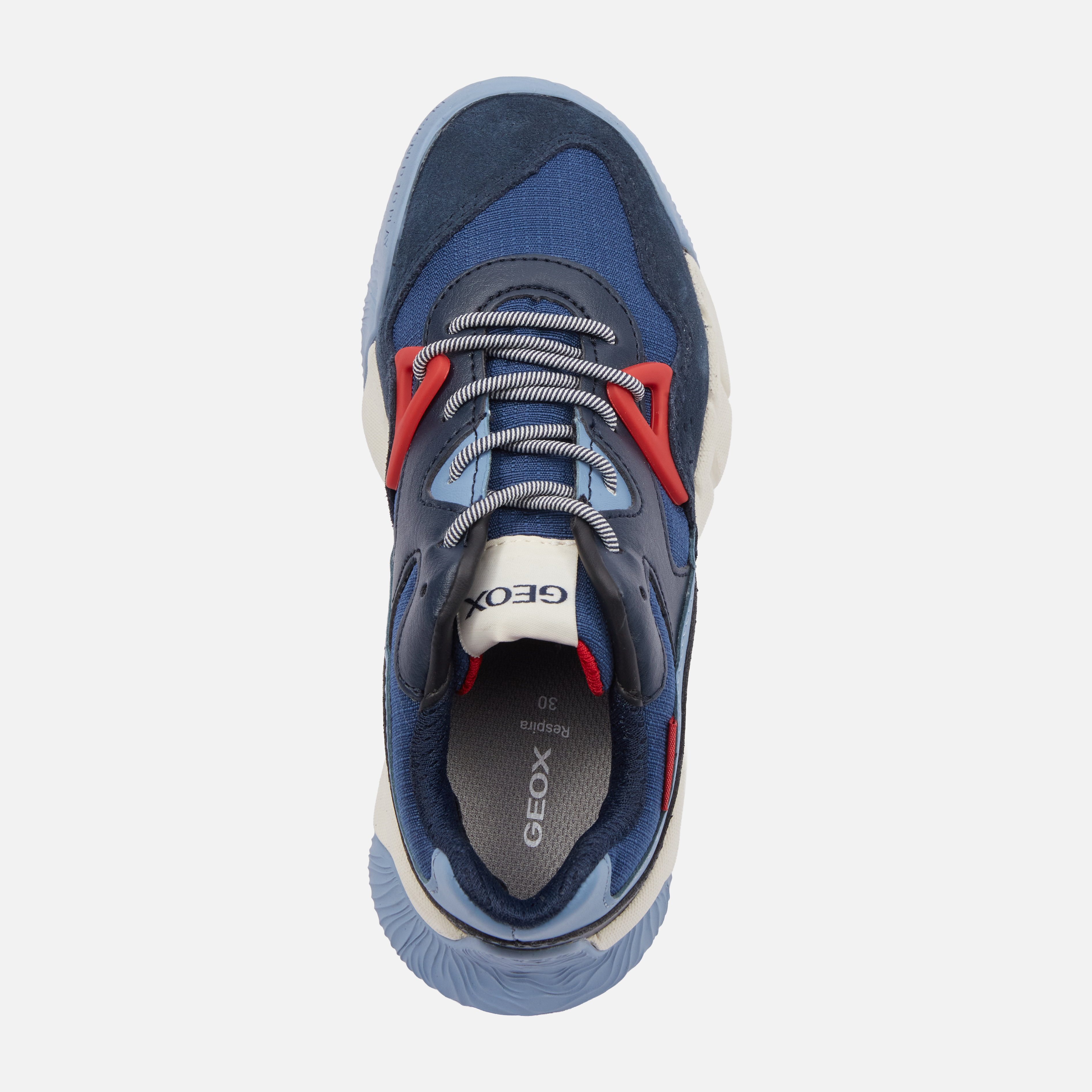 Blue boys' sneakers Geox Flexyper Pro Boy - Boys