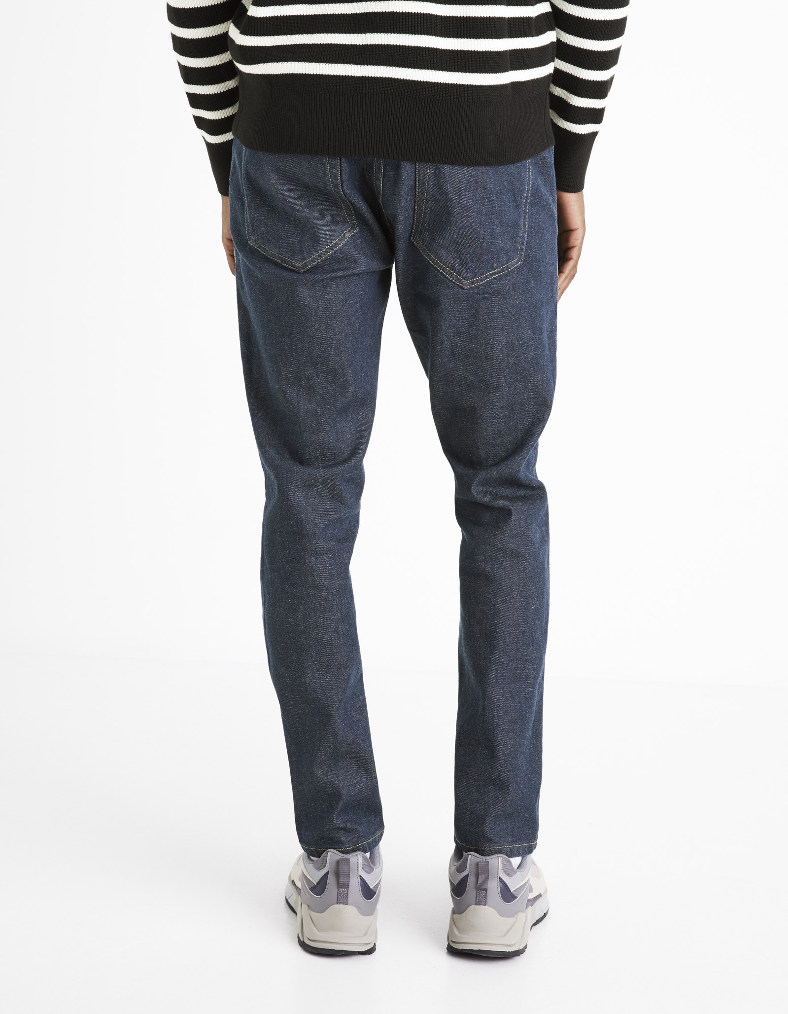Slim fit pentru barbati Celio - albastru inchis