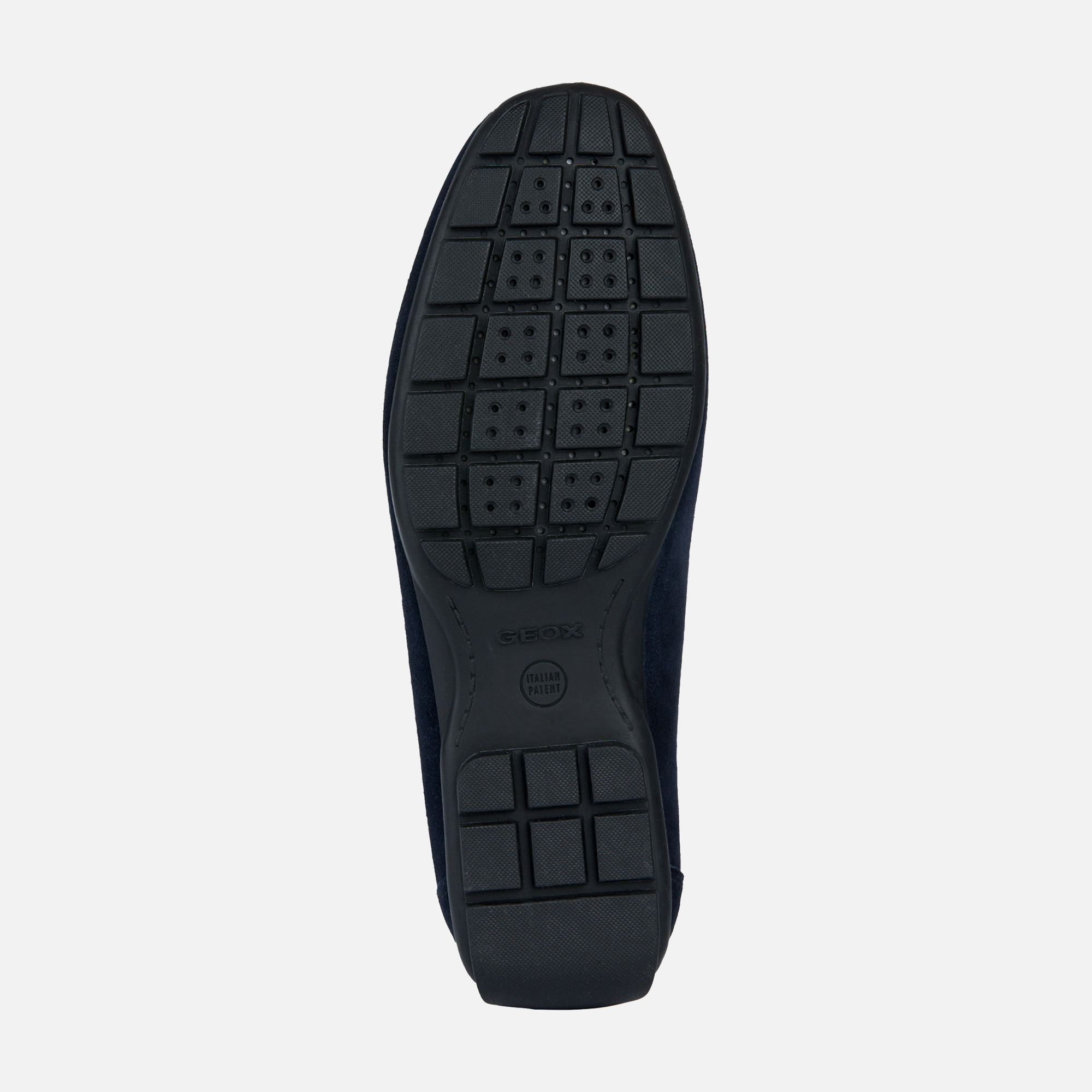 Dark blue men&#039;s loafers Geox Moner 2Fit - Men