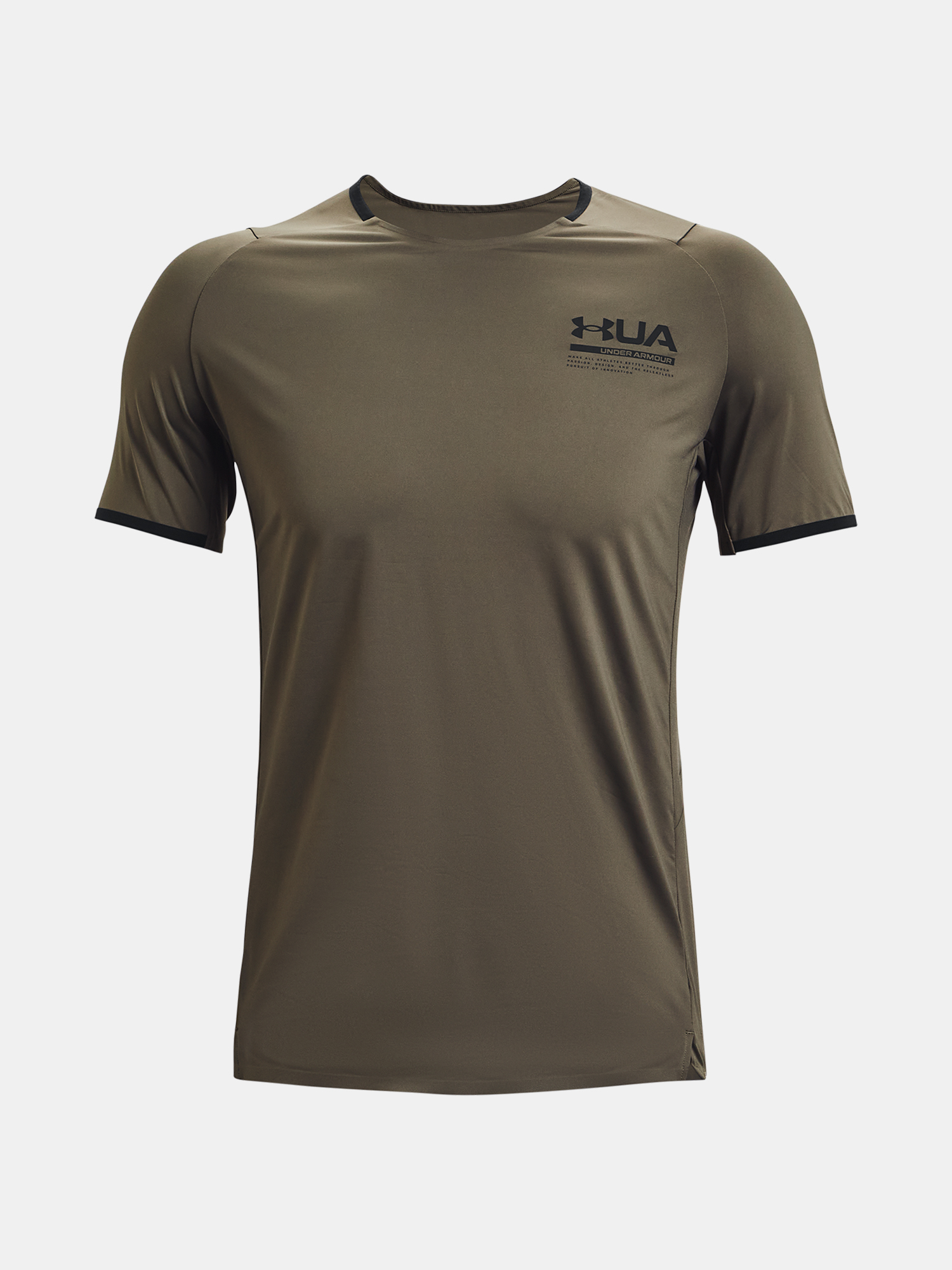 Under Armour T-shirt HG IsoChill Perforated SS-GRN - Men's