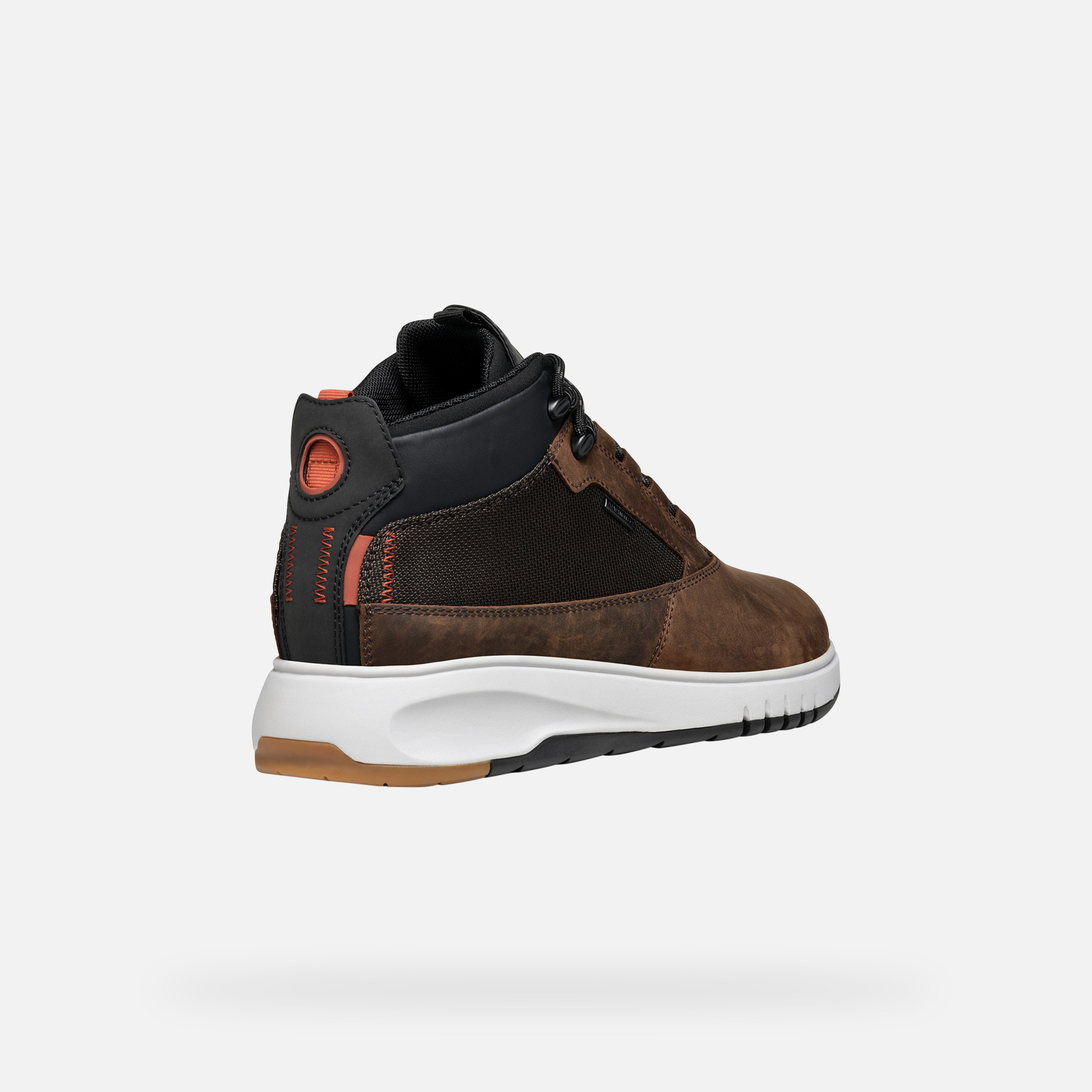 Brown men&#039;s ankle boots Geox Aerantis 4X4 B Abx - Men&#039;s