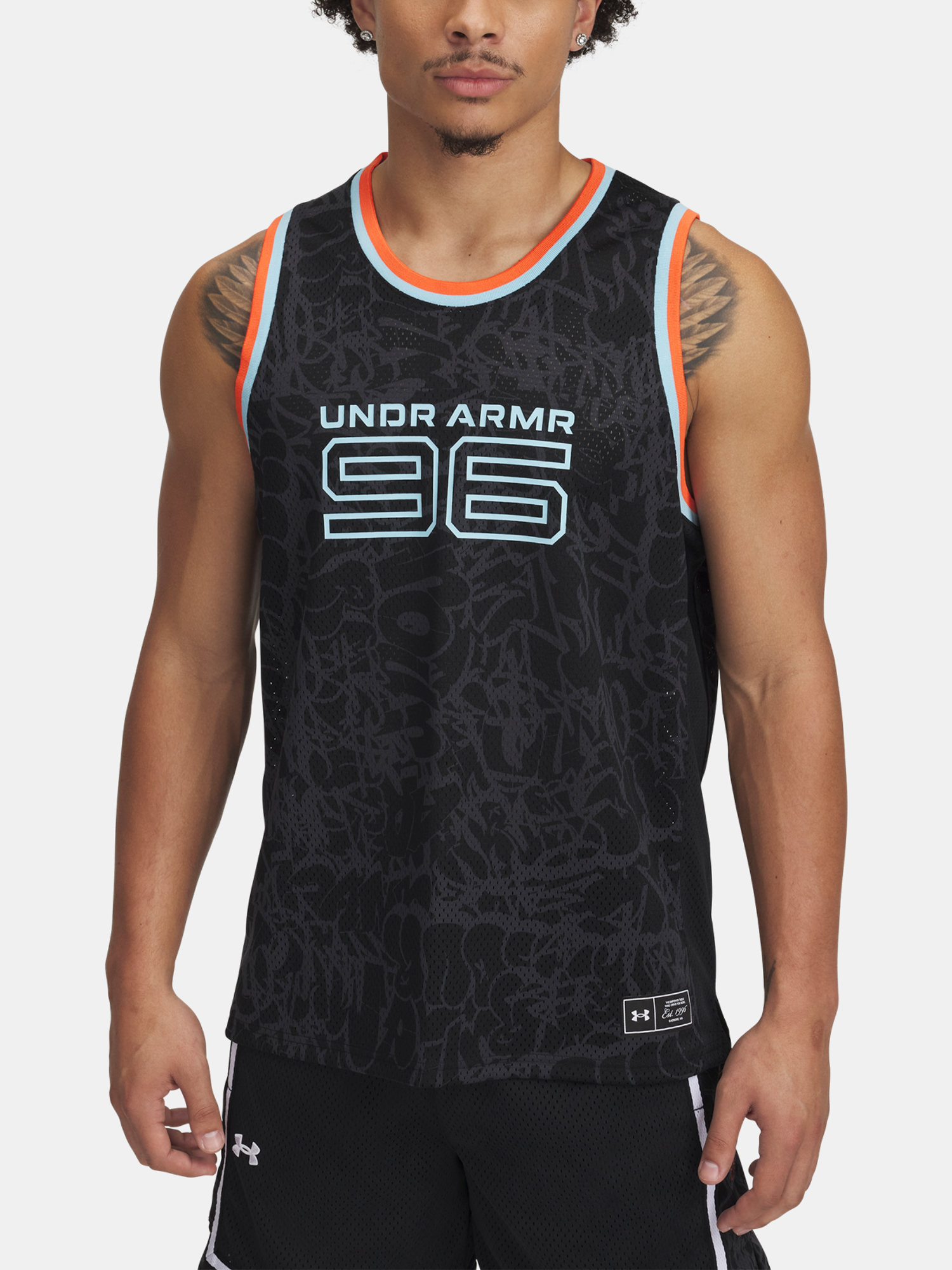 Men's tank top Under Armour Zone Pro Mesh Tank Printed - Men's