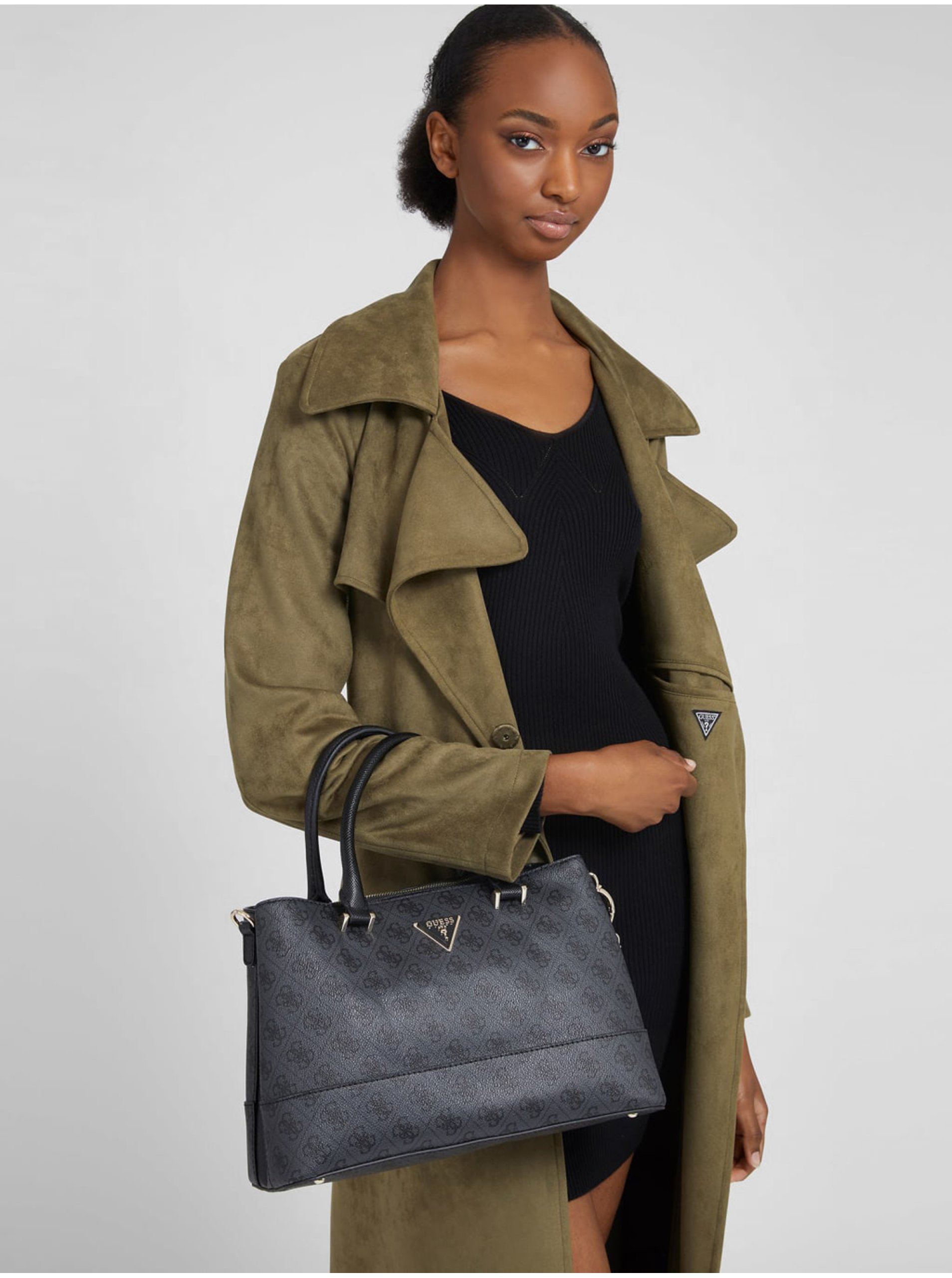 Black Ladies Handbag Guess - Women