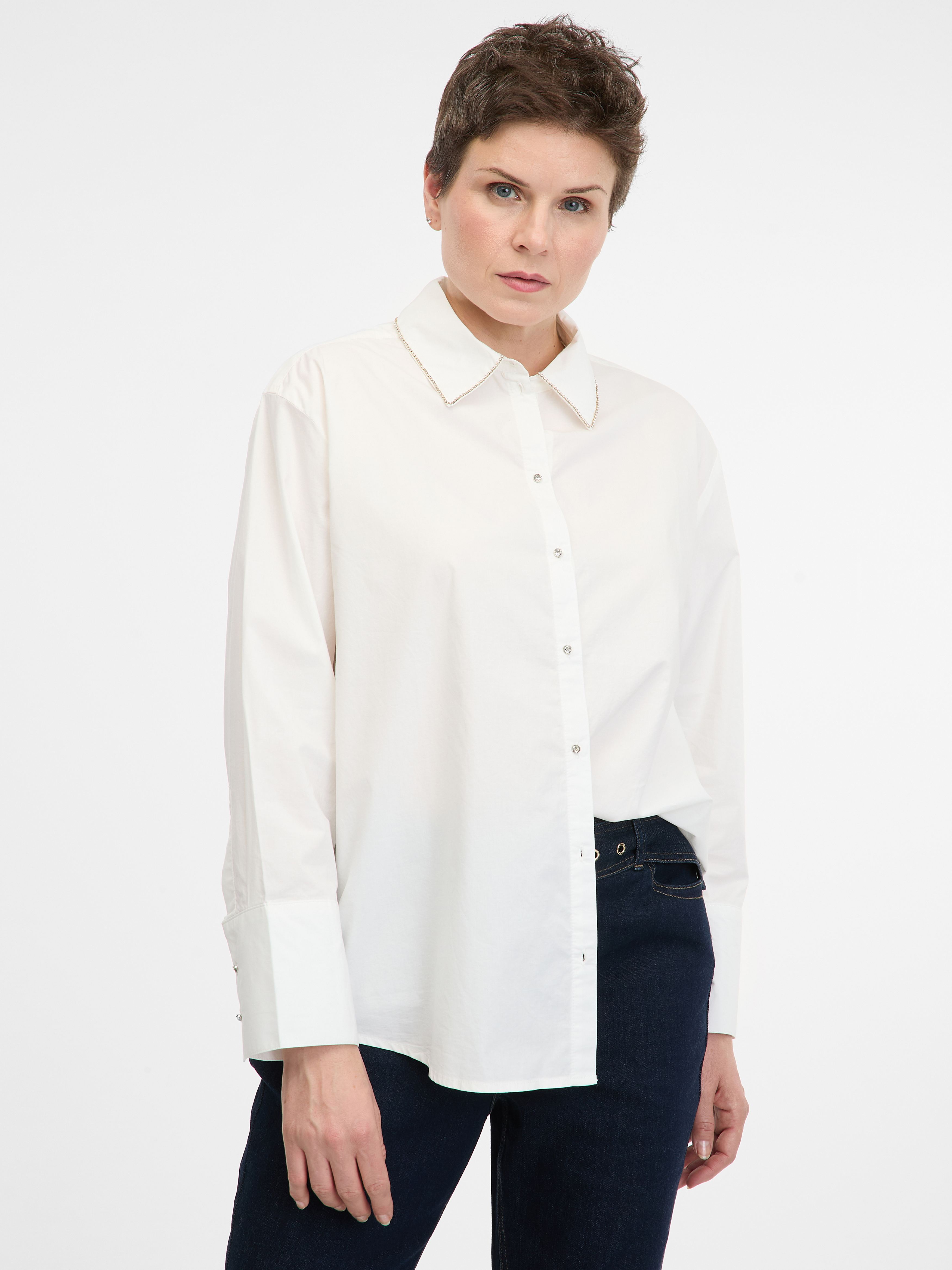 White women&#039;s shirt ORSAY - Women&#039;s