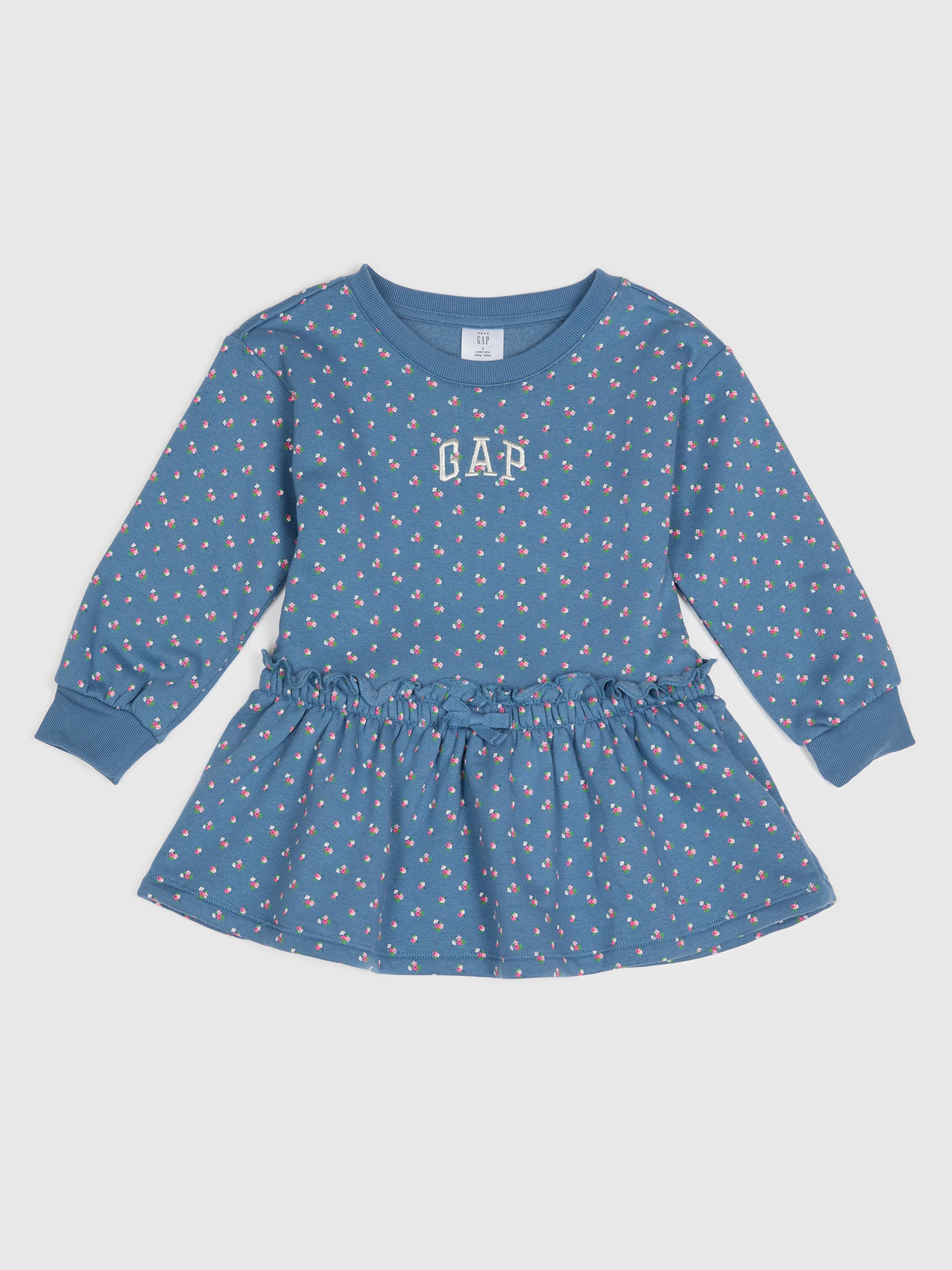 GAP Baby Sweatshirt Dress with Logo - Girls