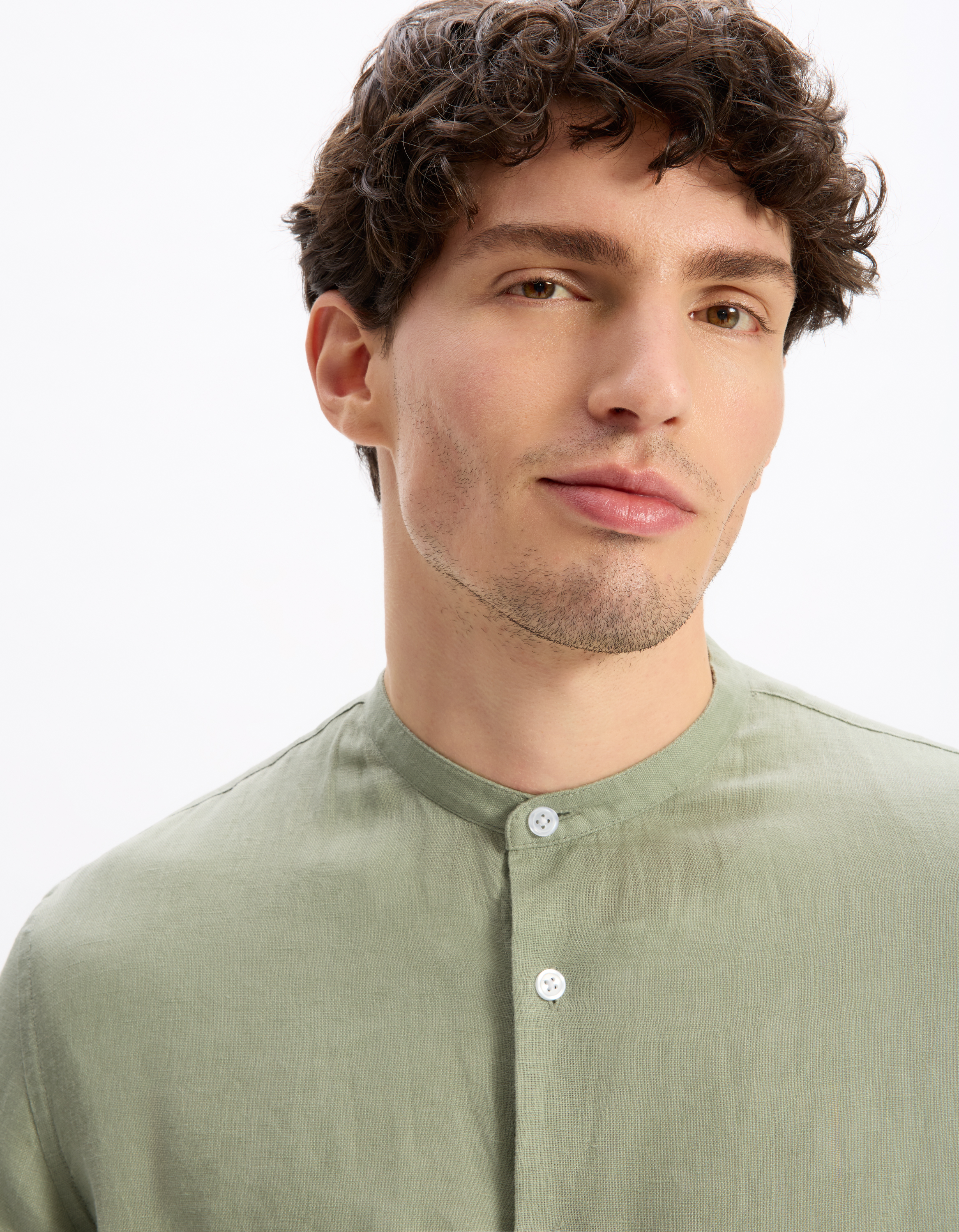 Celio Linen Shirt Damaopoc - Men's