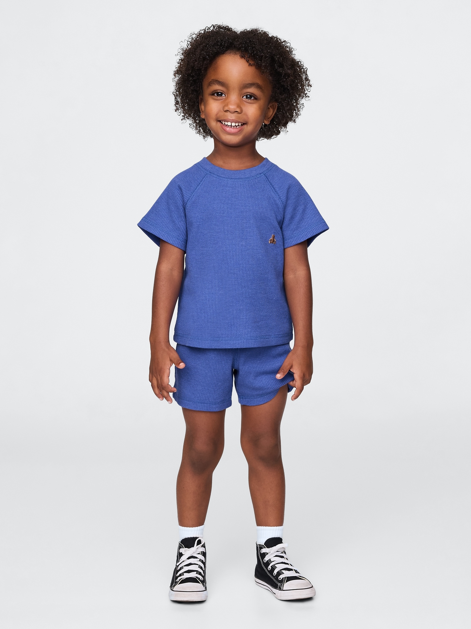 Детски комплект GAP с вафлен мотив - момчета