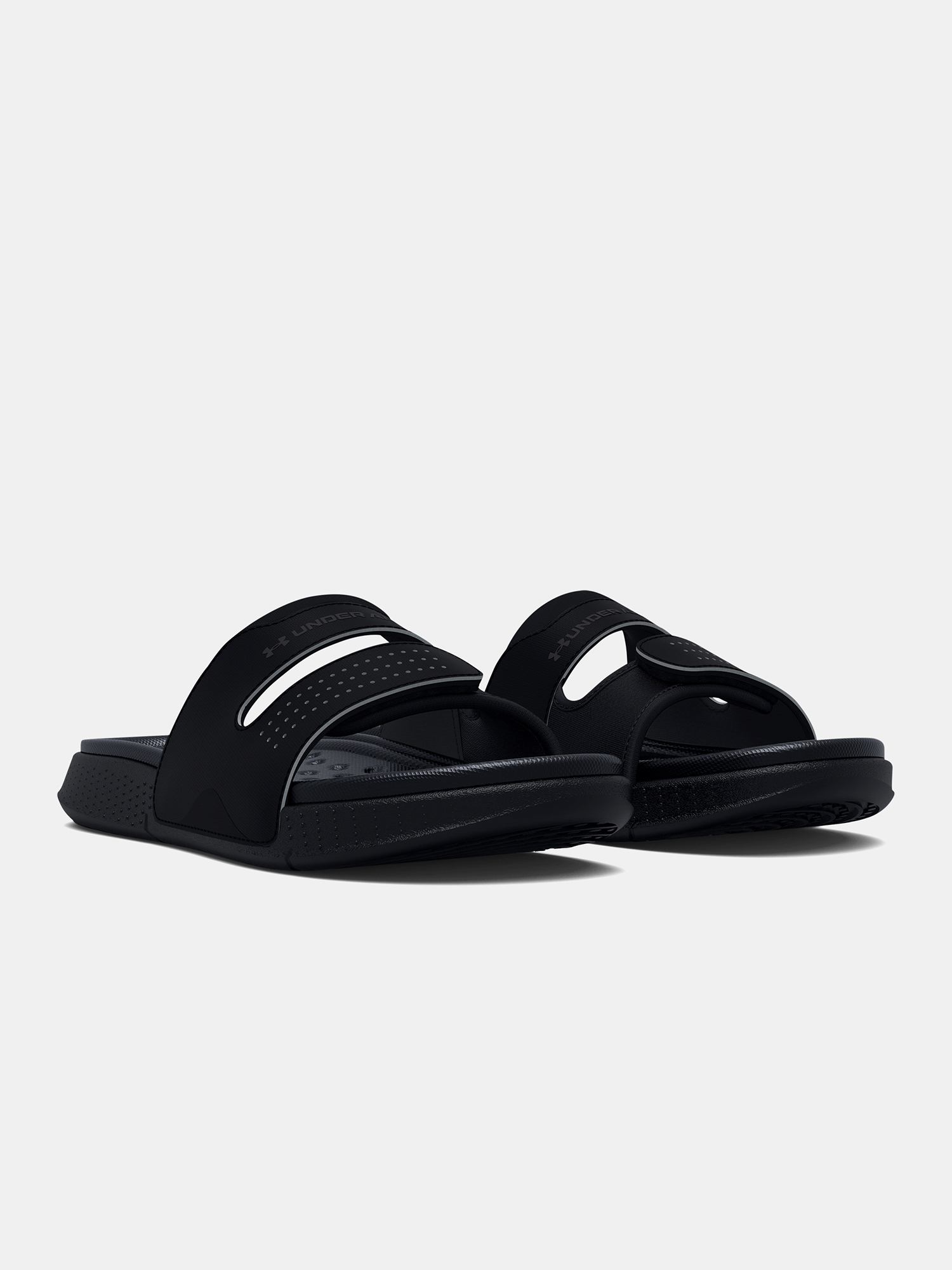 Slapi pentru femei Under Armour - negru