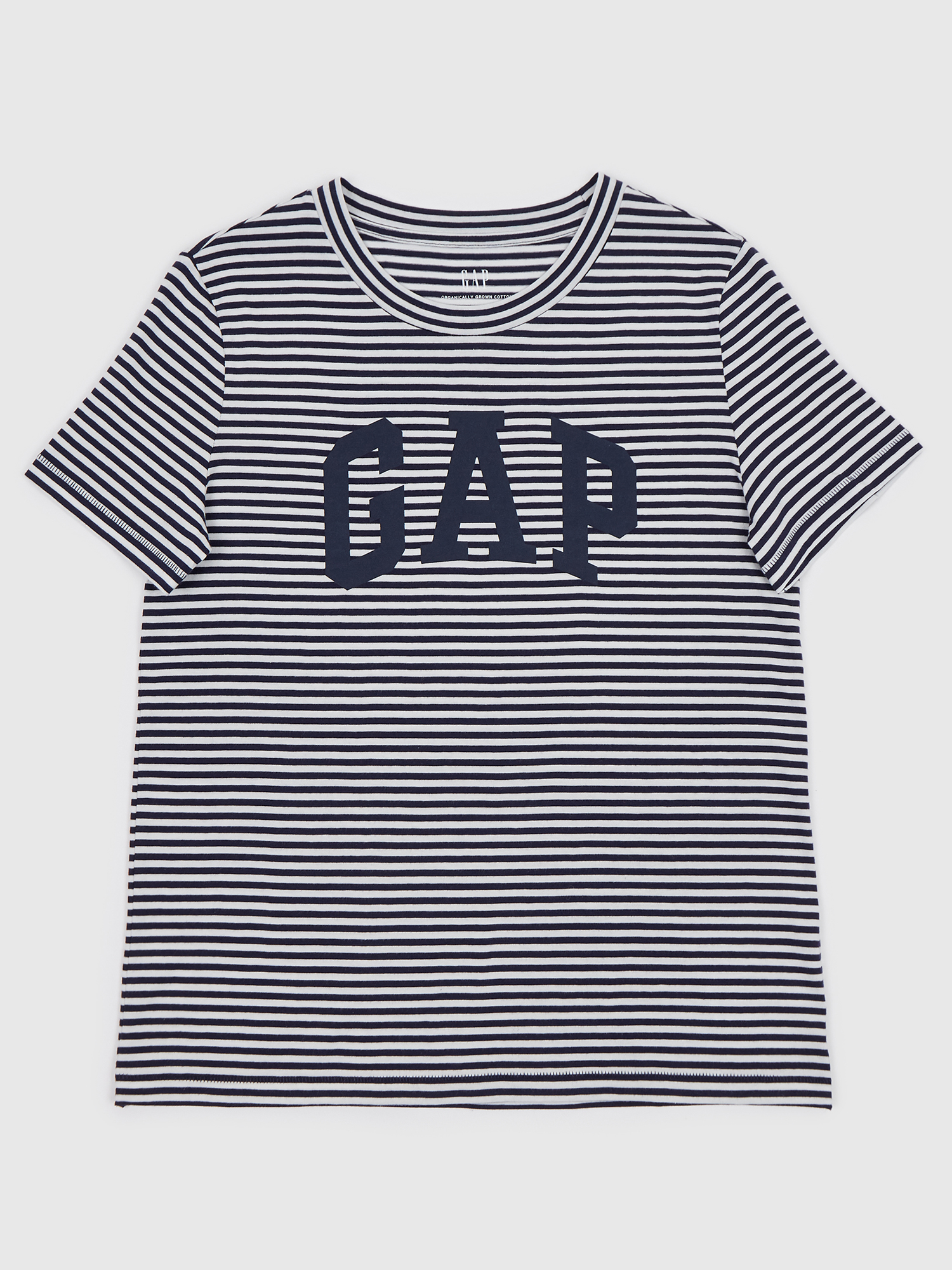 GAP Striped T-shirt With Logo - Women