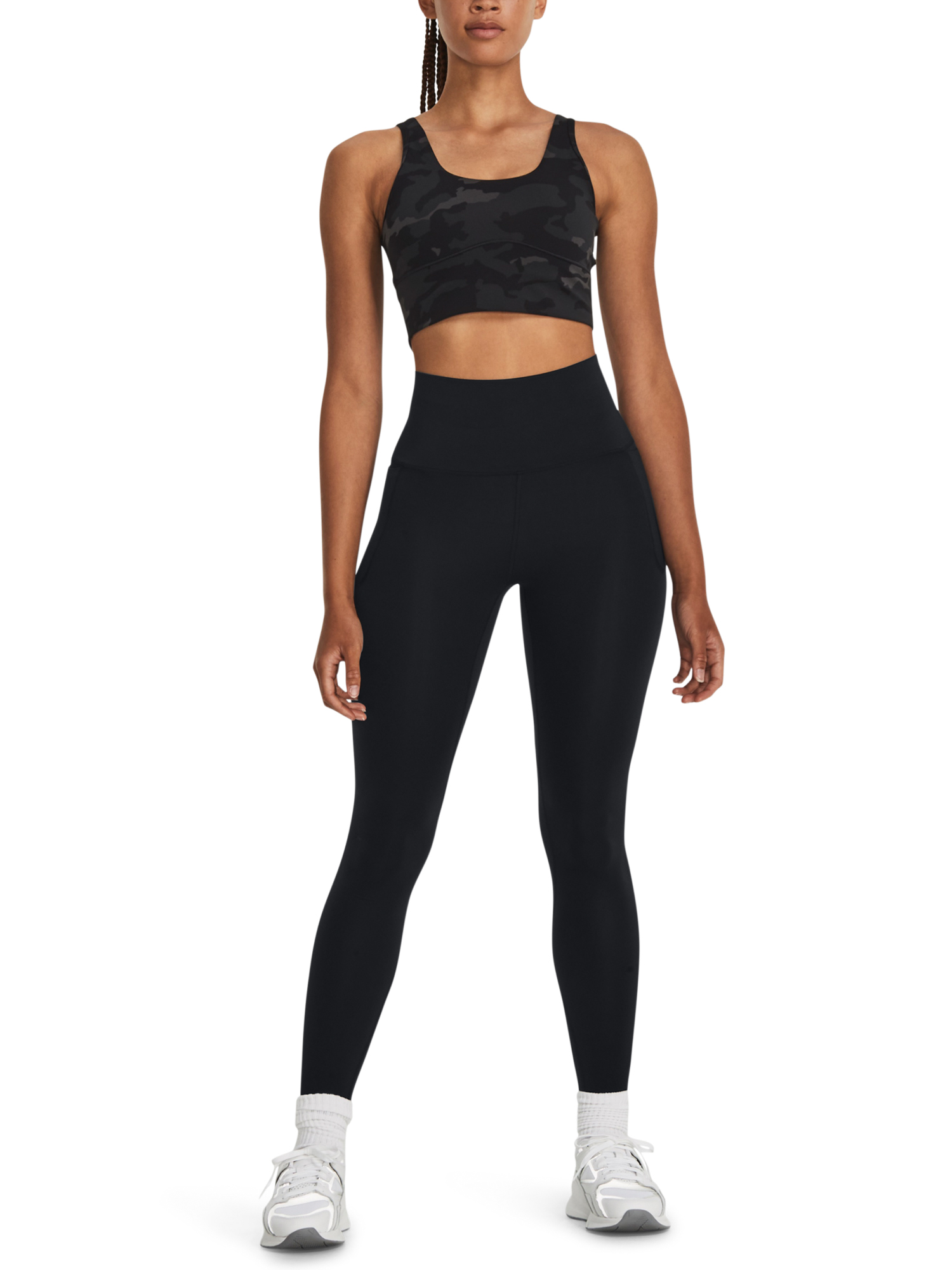 Pantaloni si pantaloni scurti pentru femei Under Armour - negru