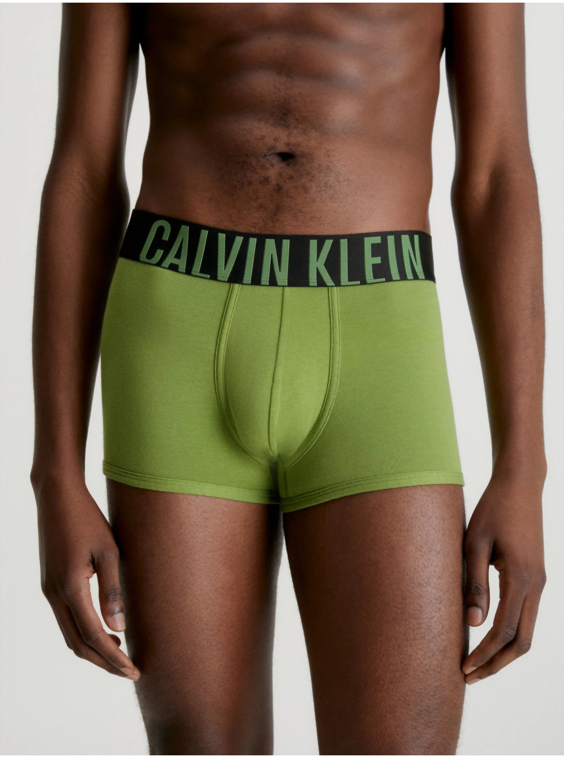 Levně Sada dvou pánských boxerek ve světle zelené a modré barvě Calvin Klein - Pánské