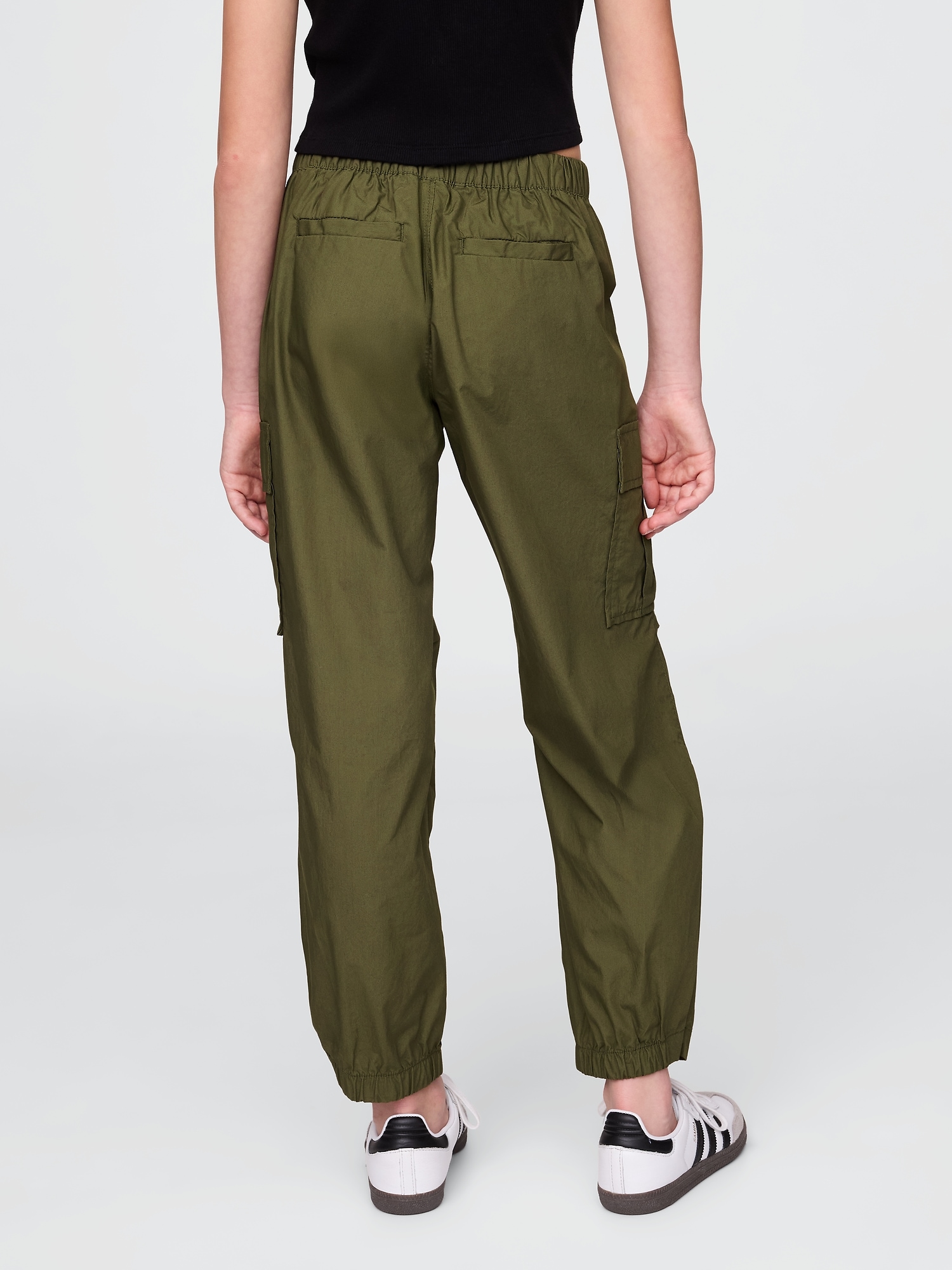 GAP Children&#039;s leatherette cargo pants - Girls