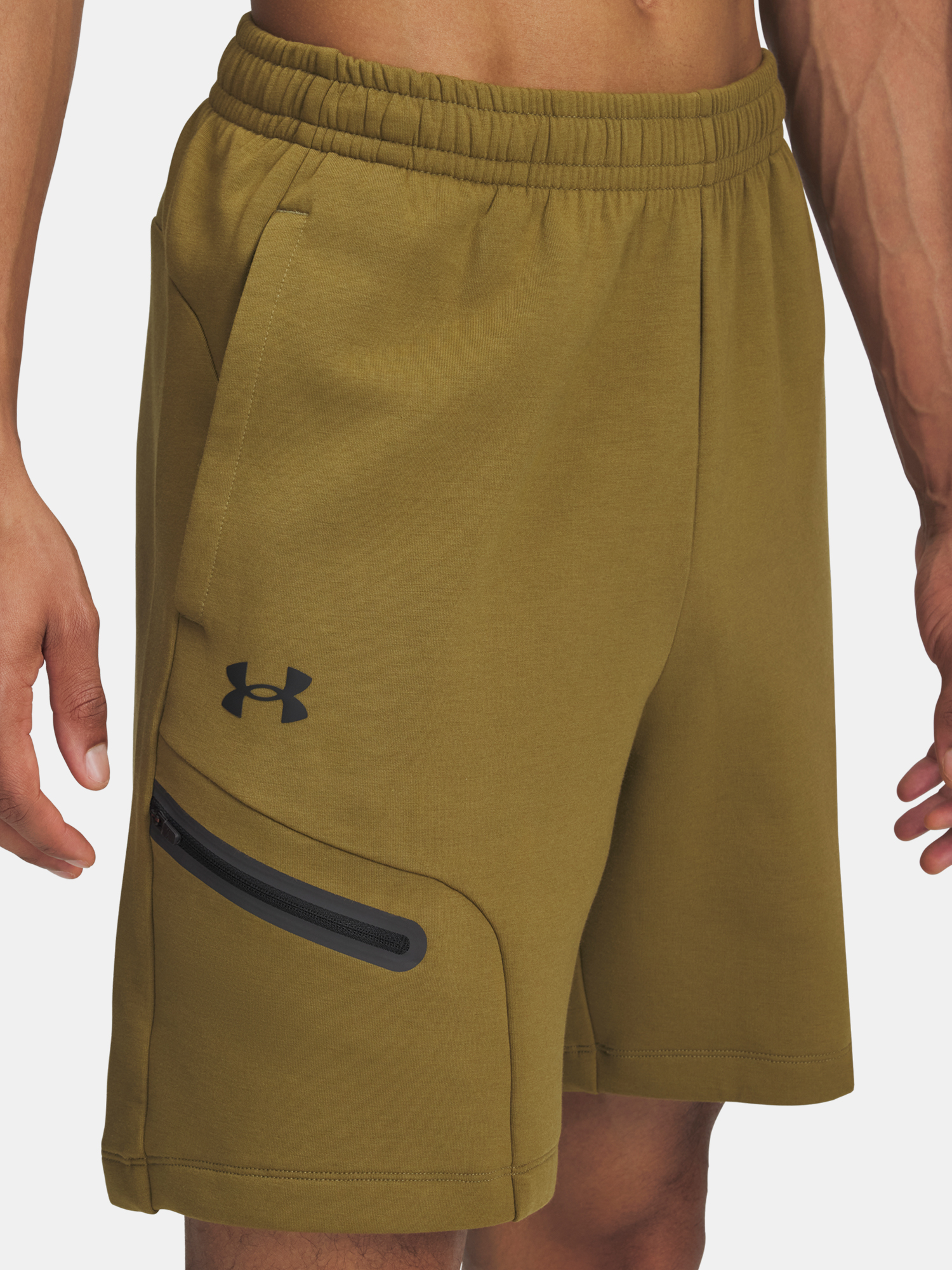 Men&#039;s shorts Under Armour UA Unstoppable Flc Shorts-GRN - Men