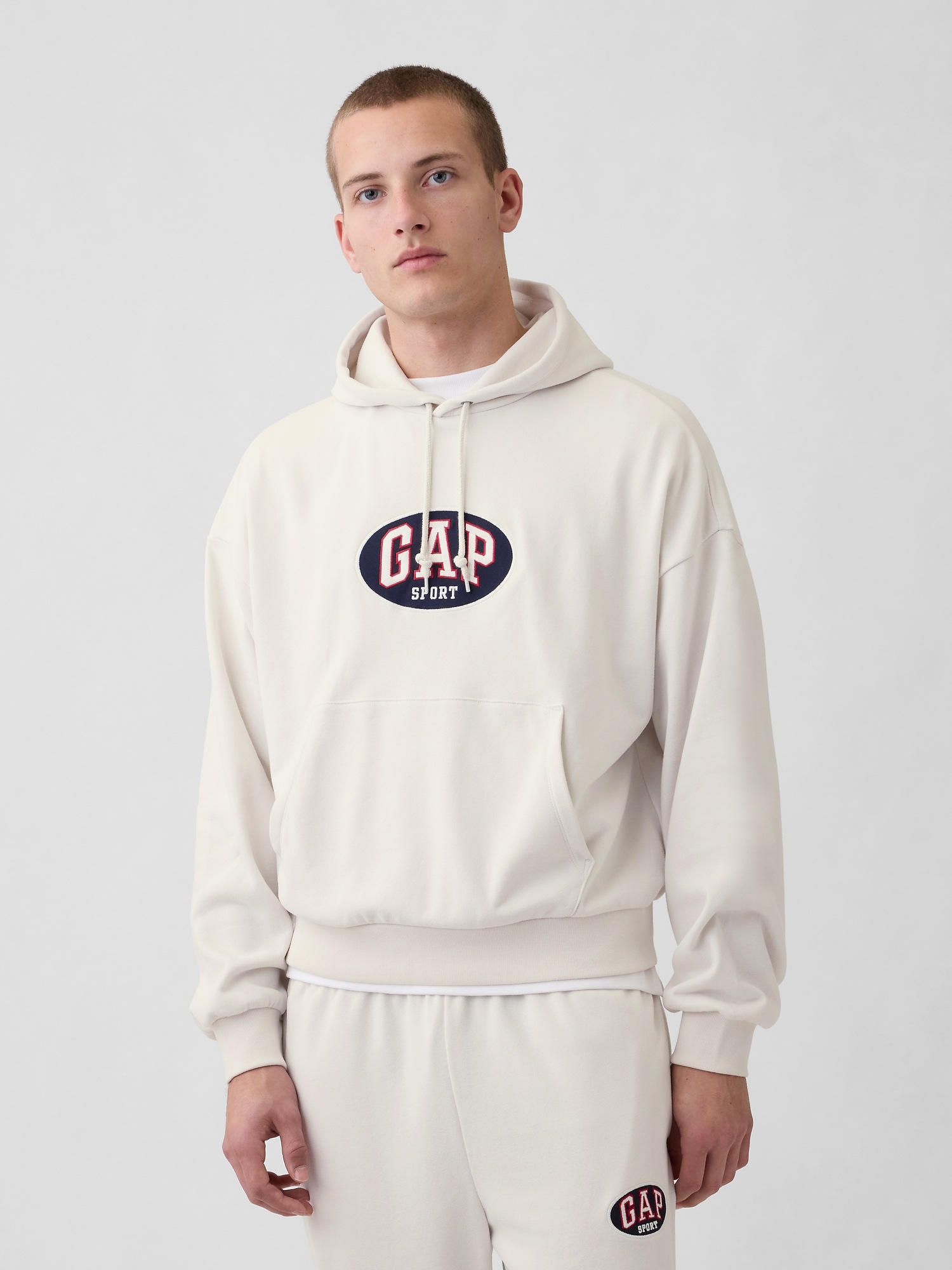 Суитшърт GAP Oversize с лого