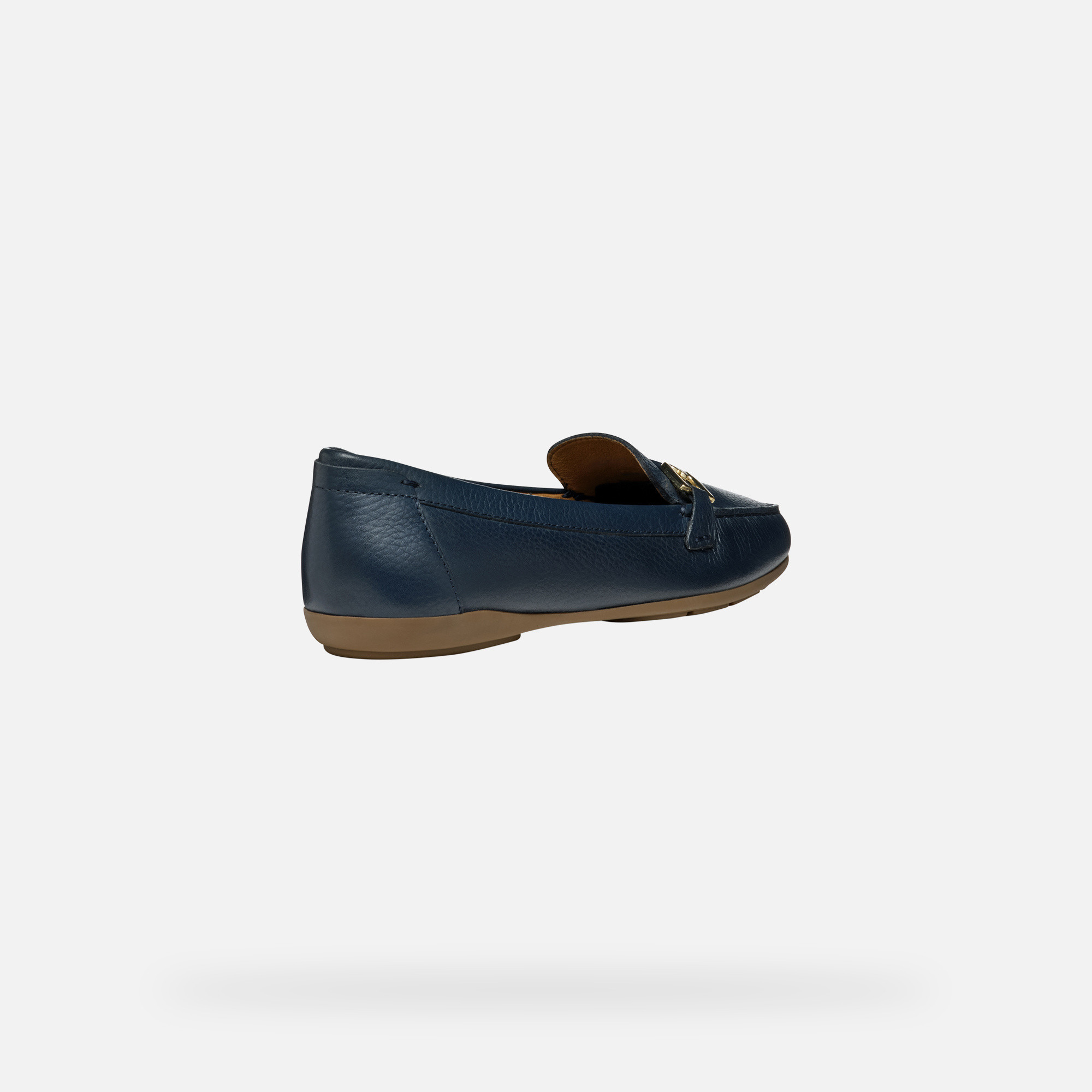 Dark blue women&#039;s moccasins Geox Annytah Moc - Women&#039;s