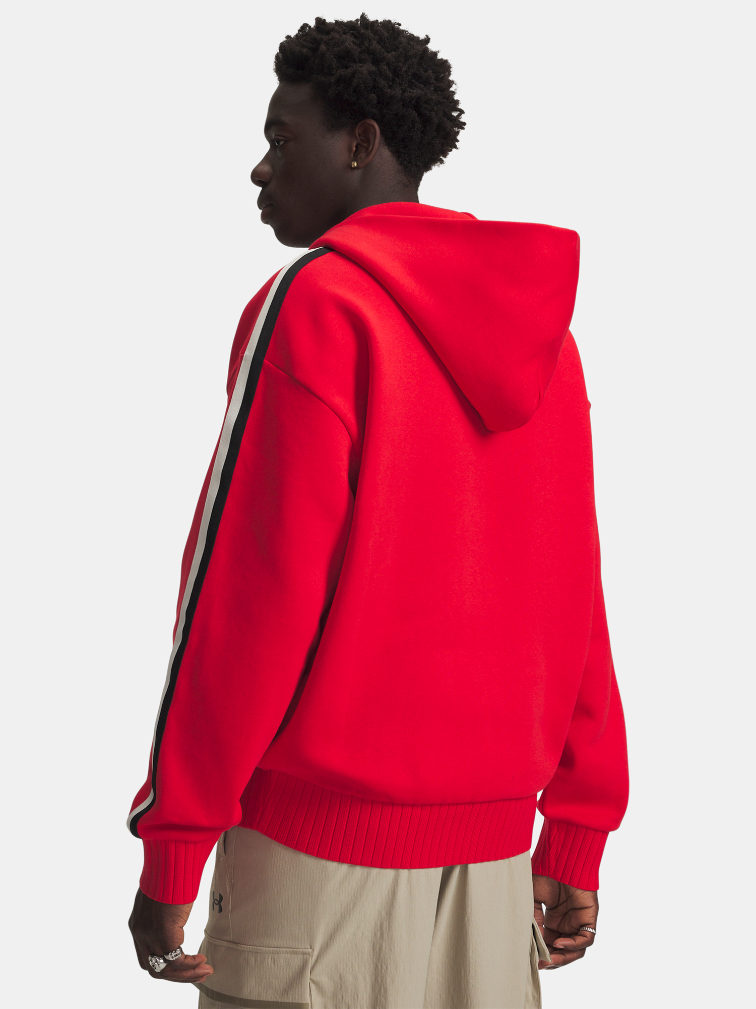 Men&#039;s Under Armour UA Icon Heavy Rib FZ-RED - Men&#039;s Sweatshirt