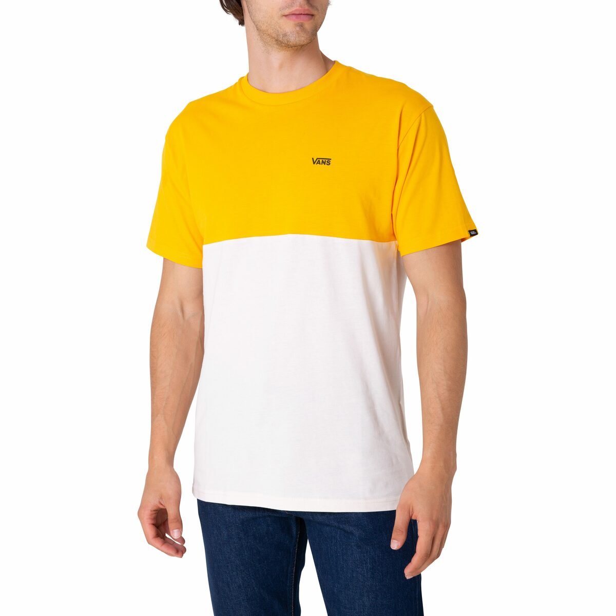 Vans T-shirt Mn Colorblock Tee Antique White