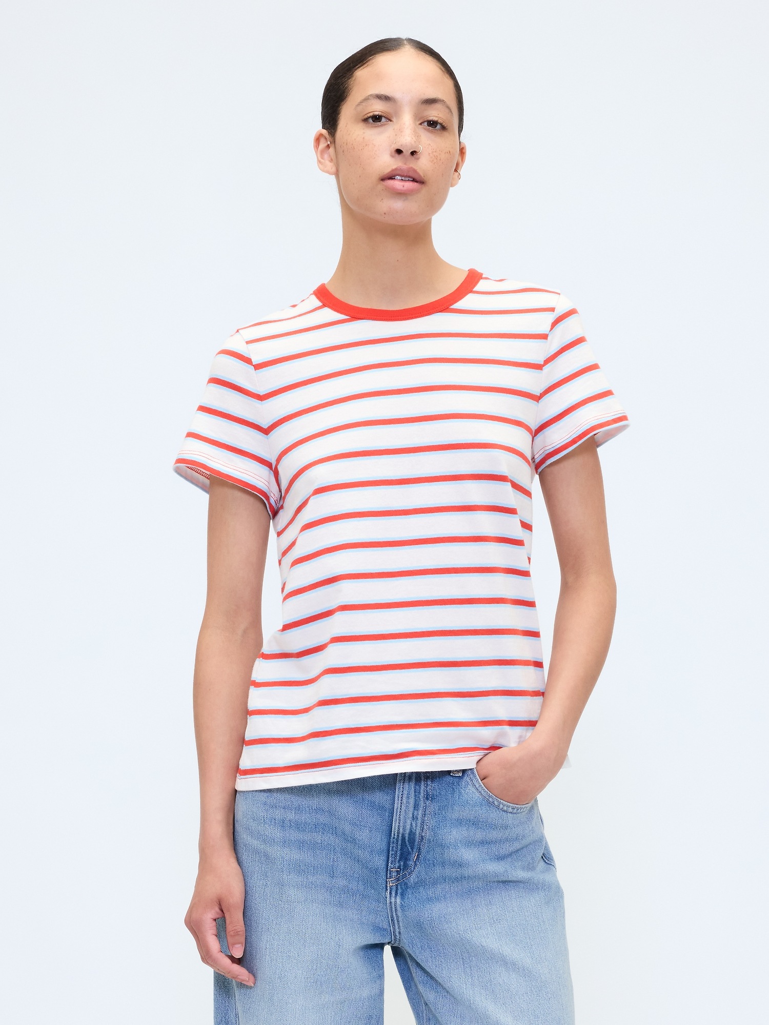 GAP Cotton T-shirt Americana - Women's