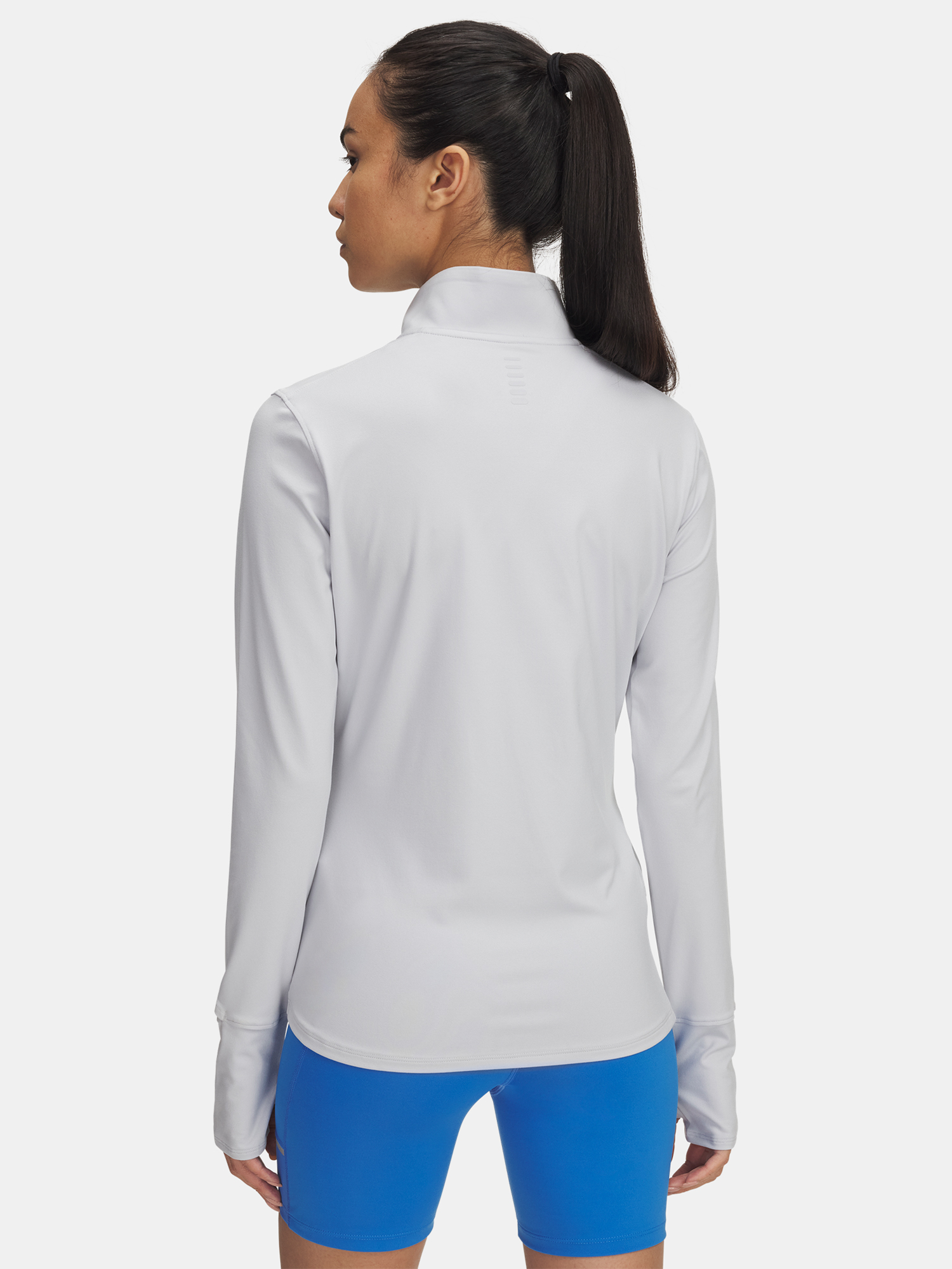 Women's T-shirt Under Armour UA Launch Pro Half Zip-GRY - Women's