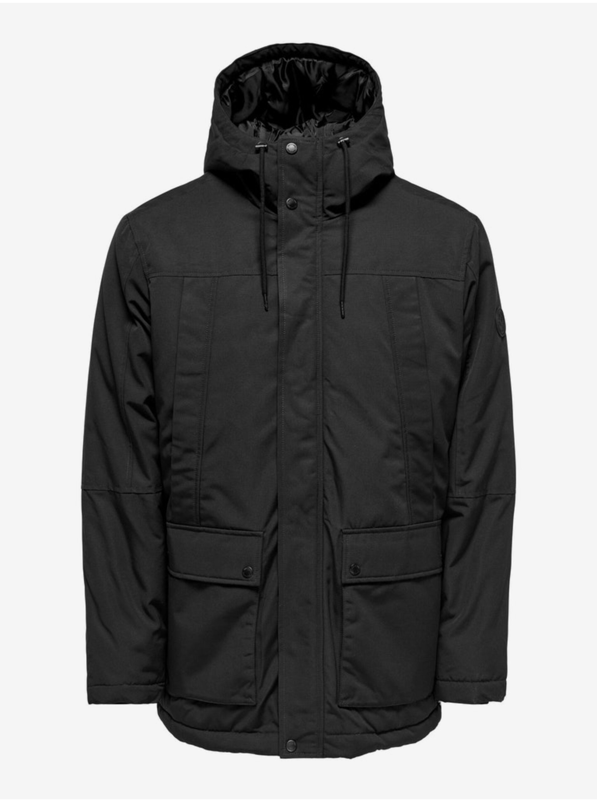 Jachete de iarna pentru barbati ONLY &amp; SONS - negru