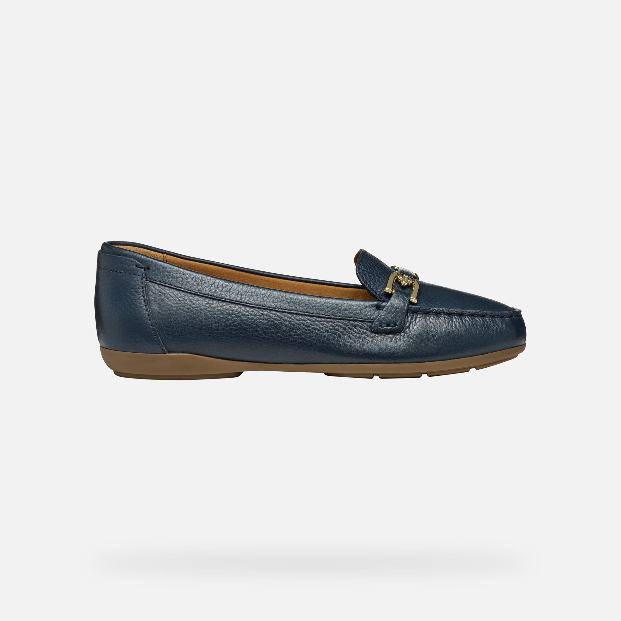 Dark blue women&#039;s moccasins Geox Annytah Moc - Women&#039;s