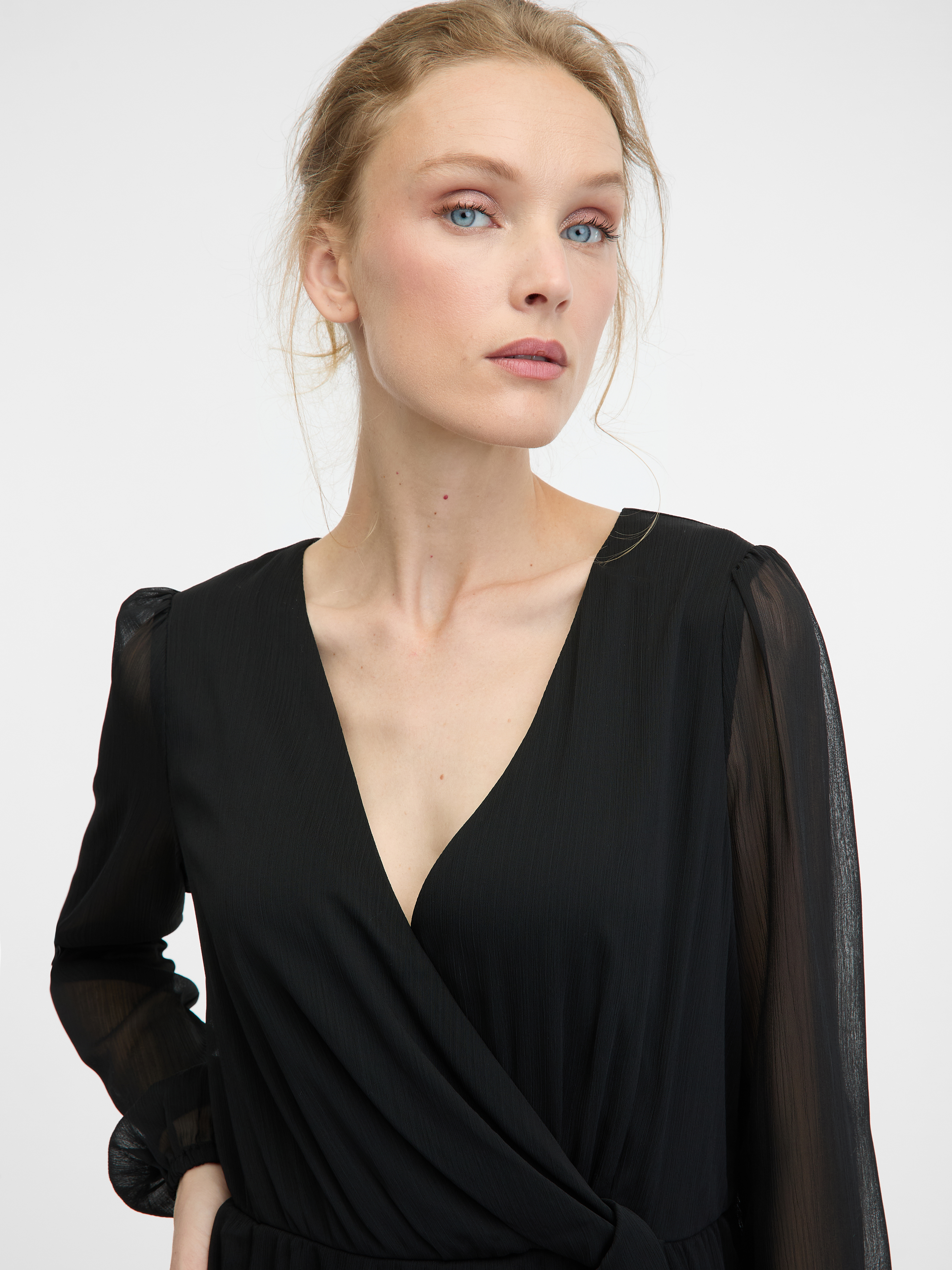 Black women's knee-length dress ORSAY - Women's