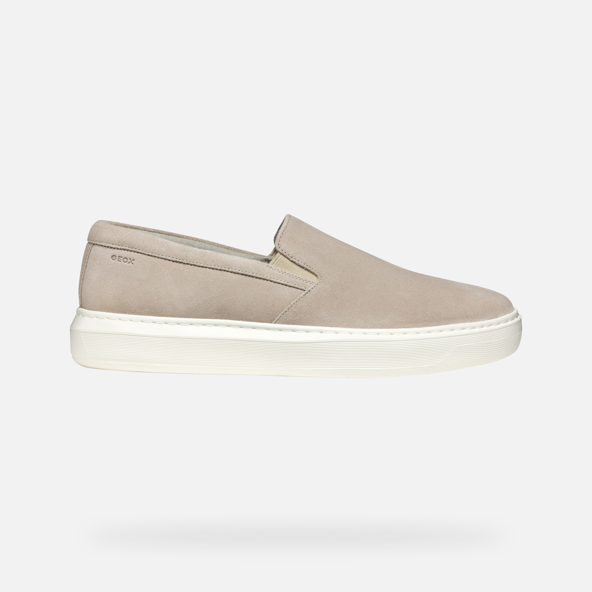 Beige men's sneakers Geox Deiven - Men's