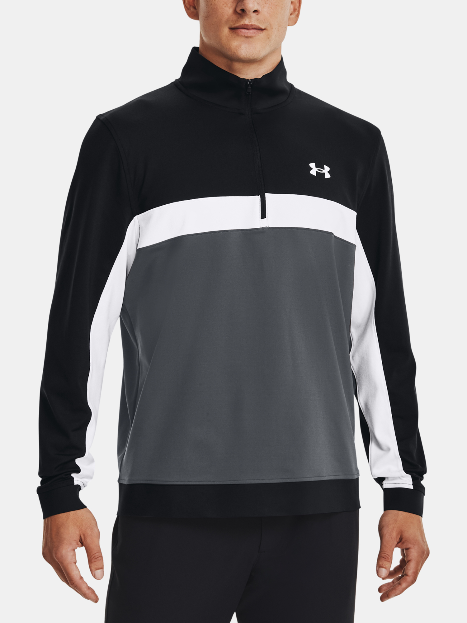 Under Armour MIkina UA Storm Midlayer 1/2 Zip-BLK - Men