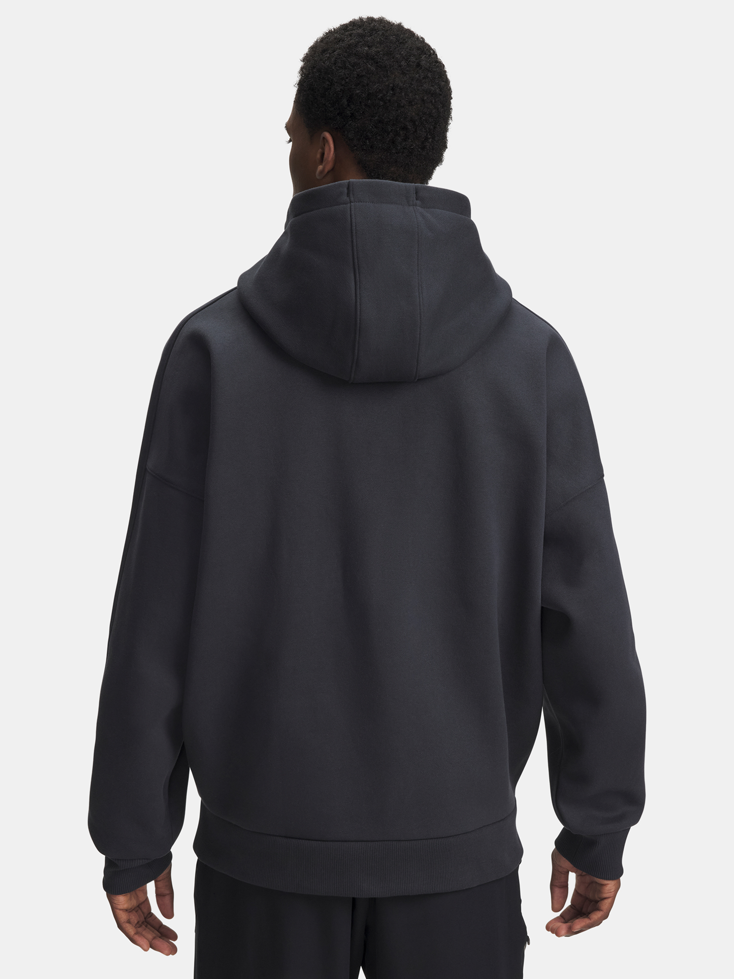 Men's Under Armour UA Icon HW Colorblocked Hdy-GRY - Men's Sweatshirt