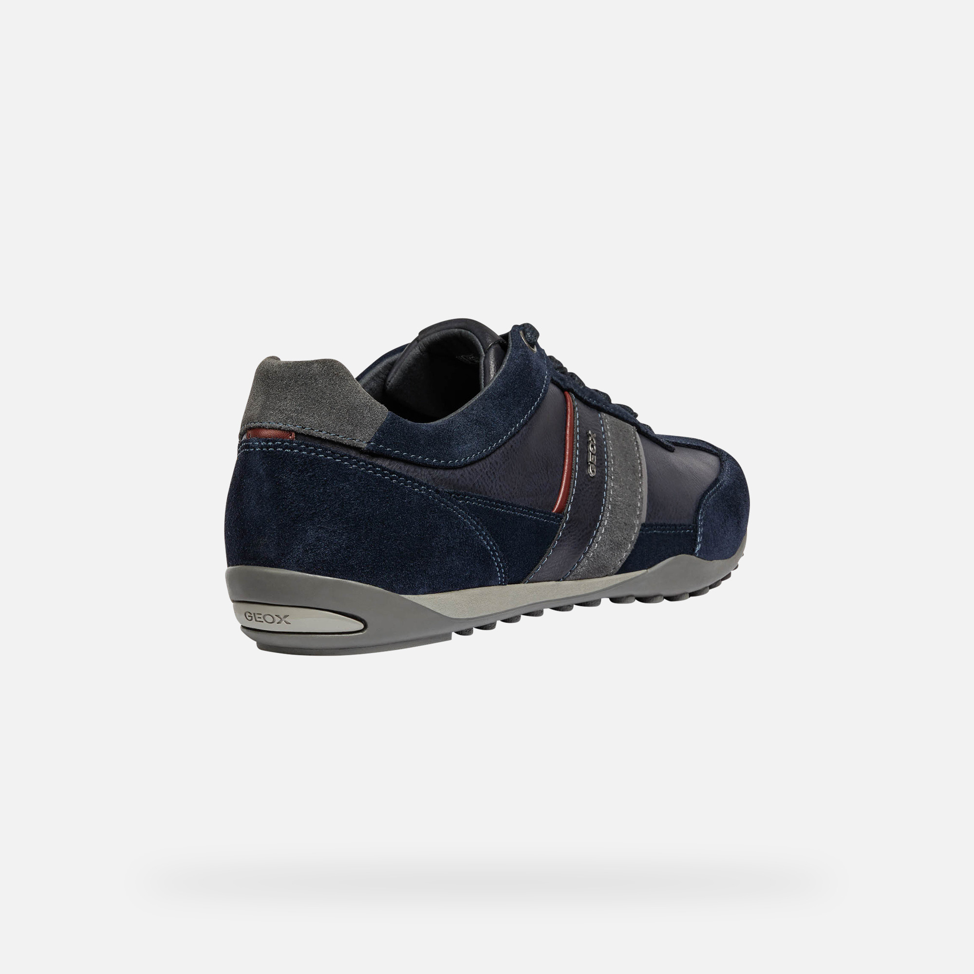 Dark blue men's sneakers Geox Wells - Men's