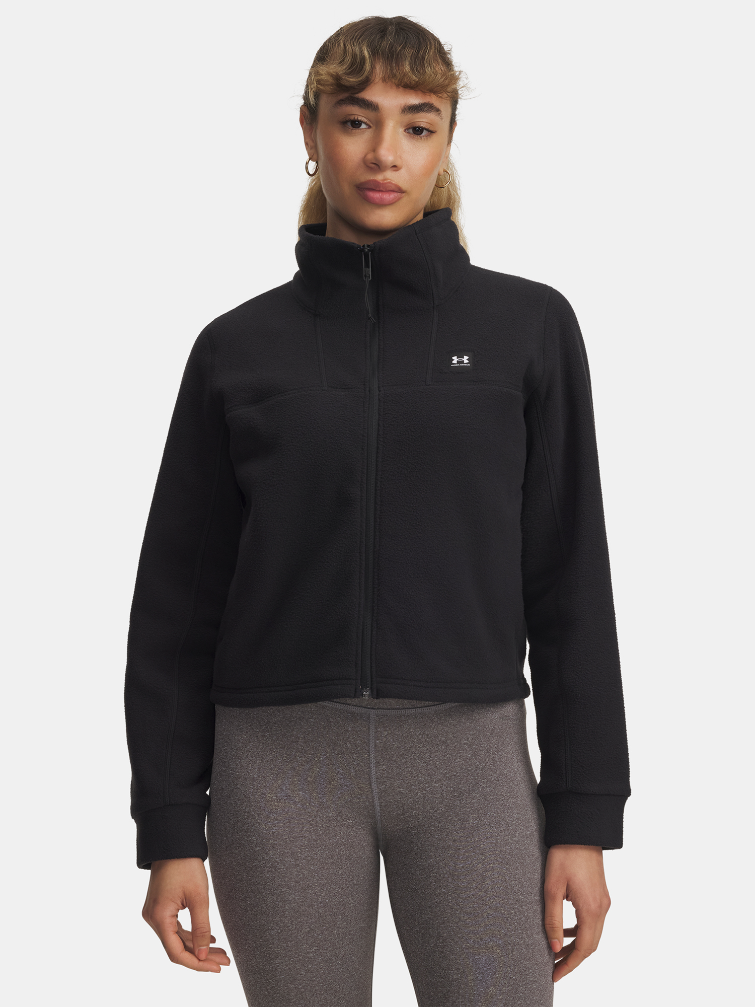 Women's sweatshirt Under Armour UA W Expanse Fleece FZ-BLK - Women's
