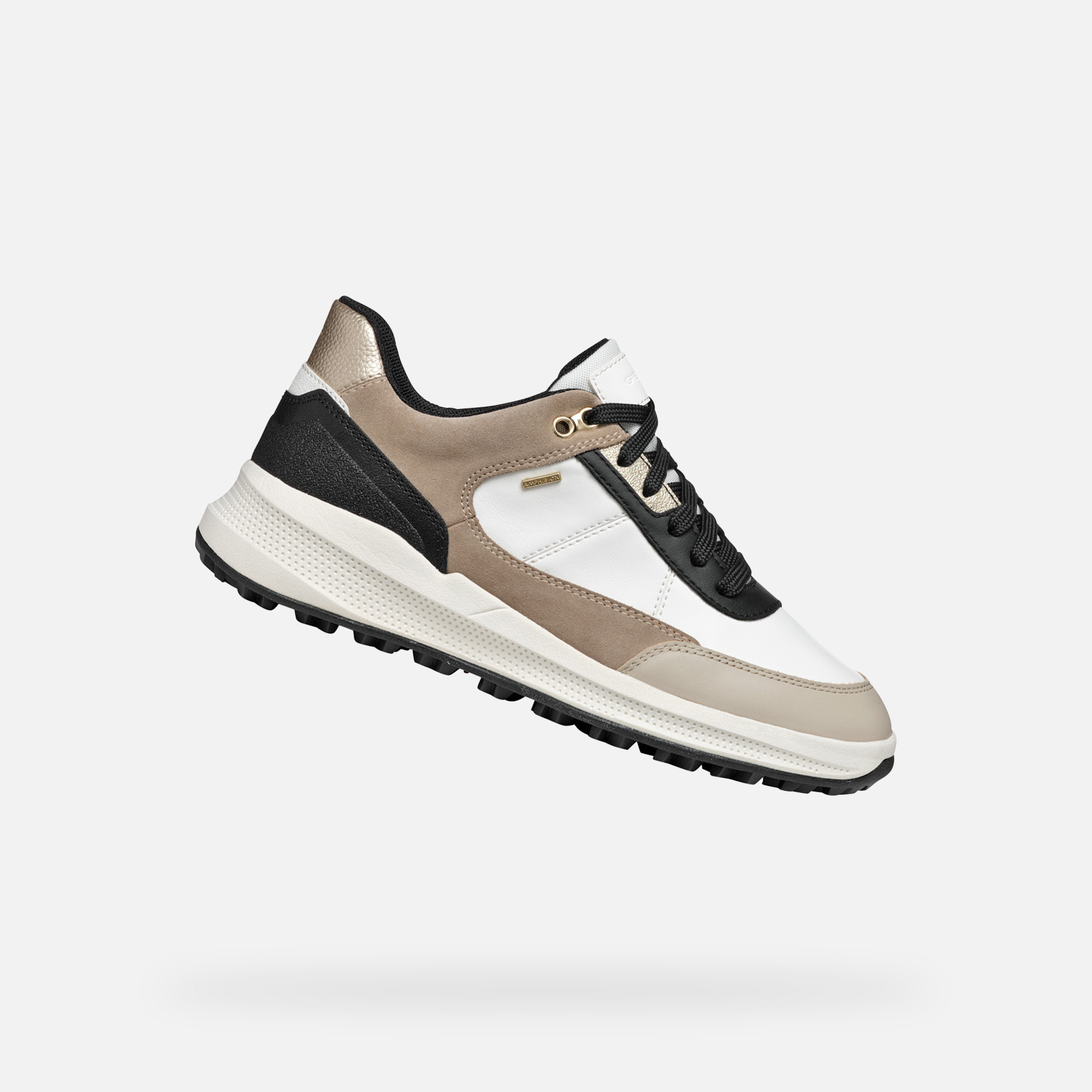 White Women's Geox Pg1x Sneakers - Women's
