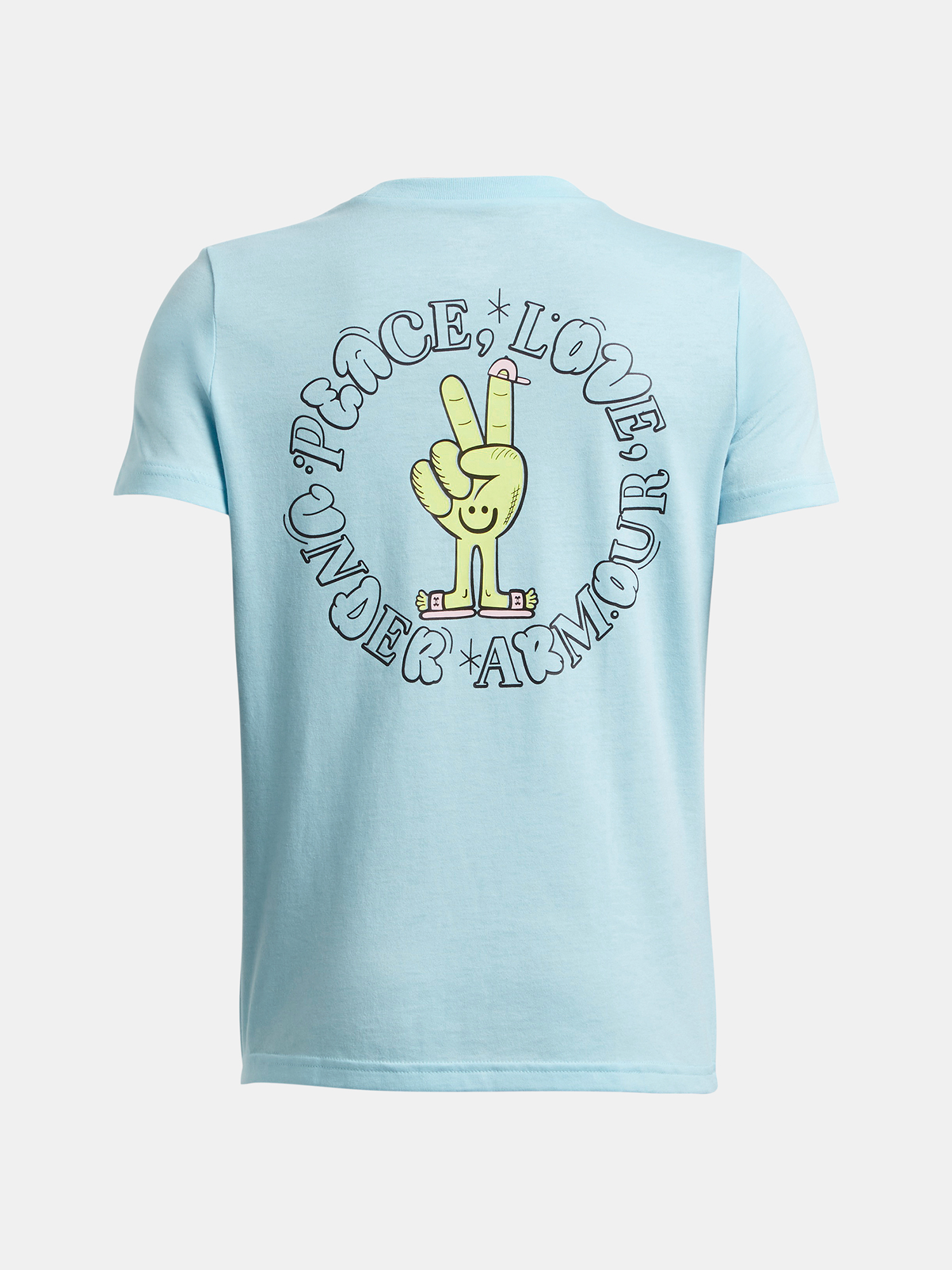 Boys' T-shirt Under Armour UA B PEACE LOVE UA SS - Boys