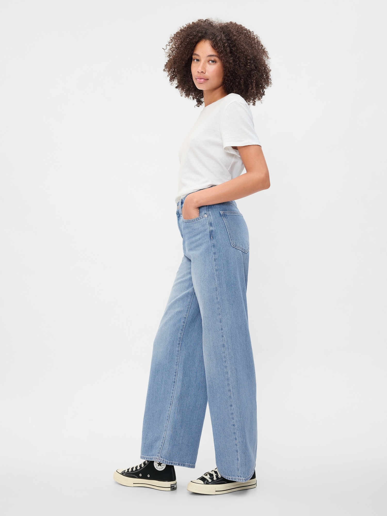 GAP Jeans Wide Leg Bergie - Women&#039;s